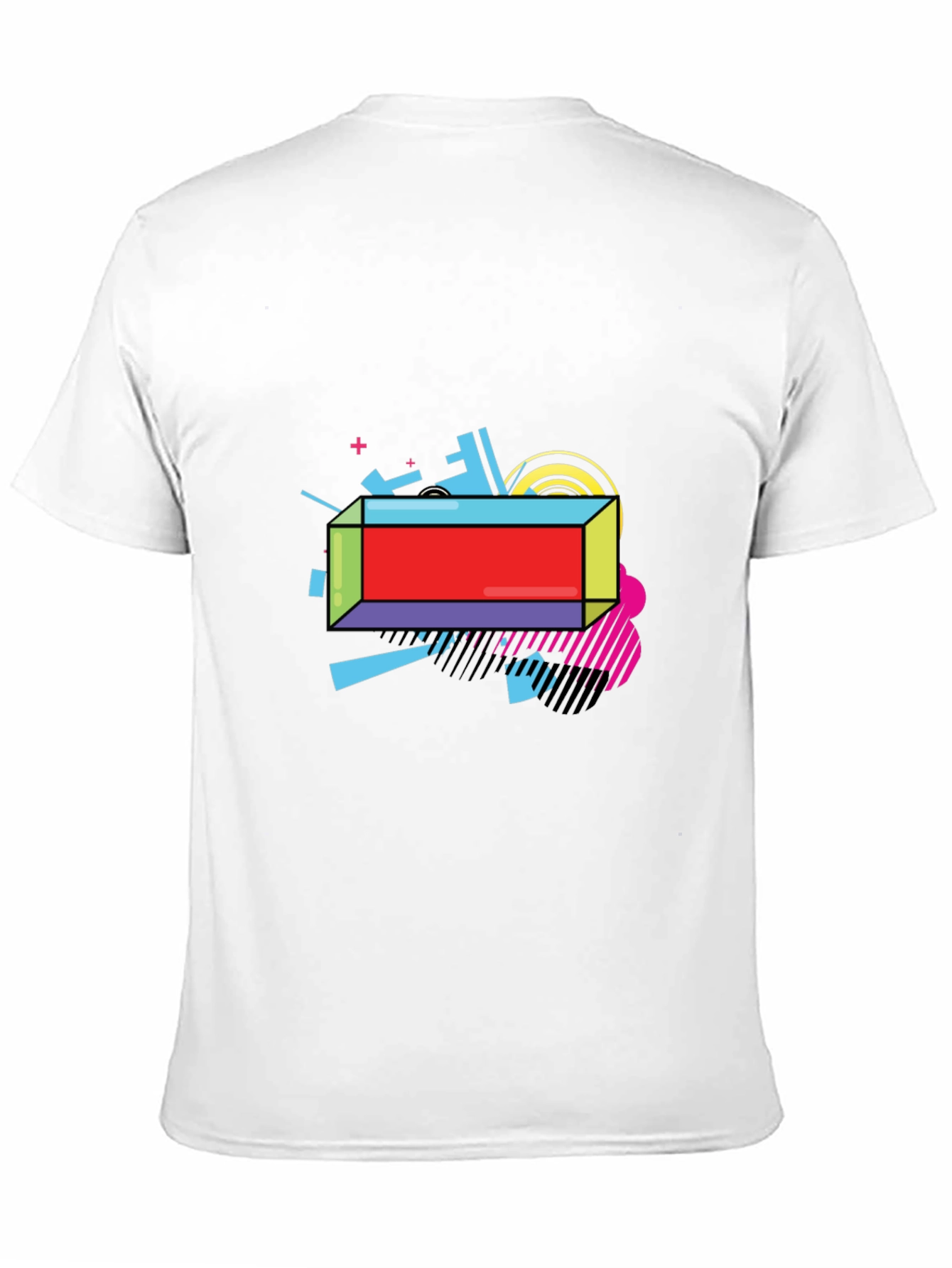 Retro Graphic Black T-Shirt