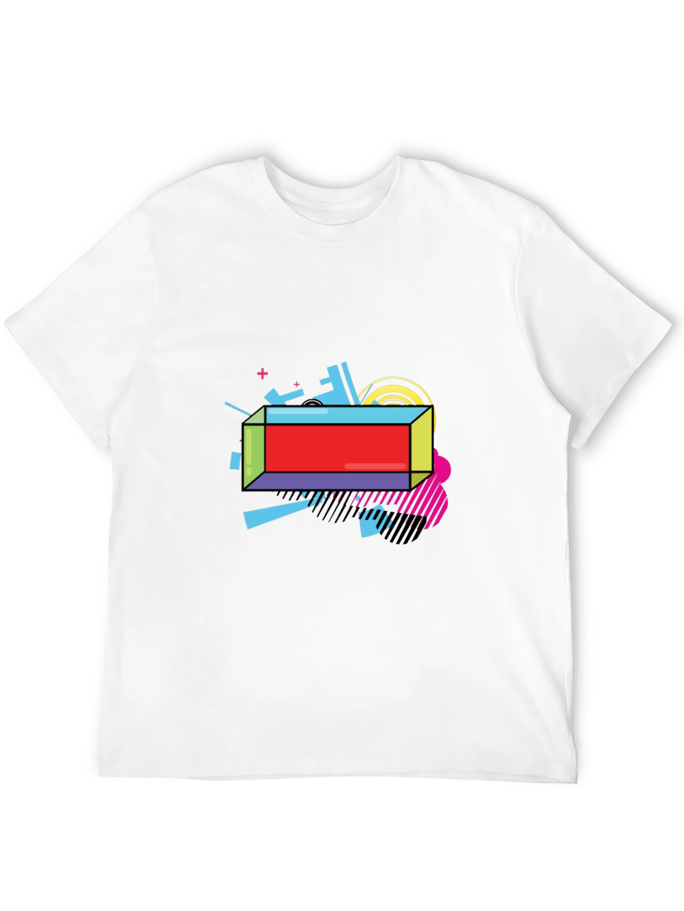 Retro Graphic Black T-Shirt