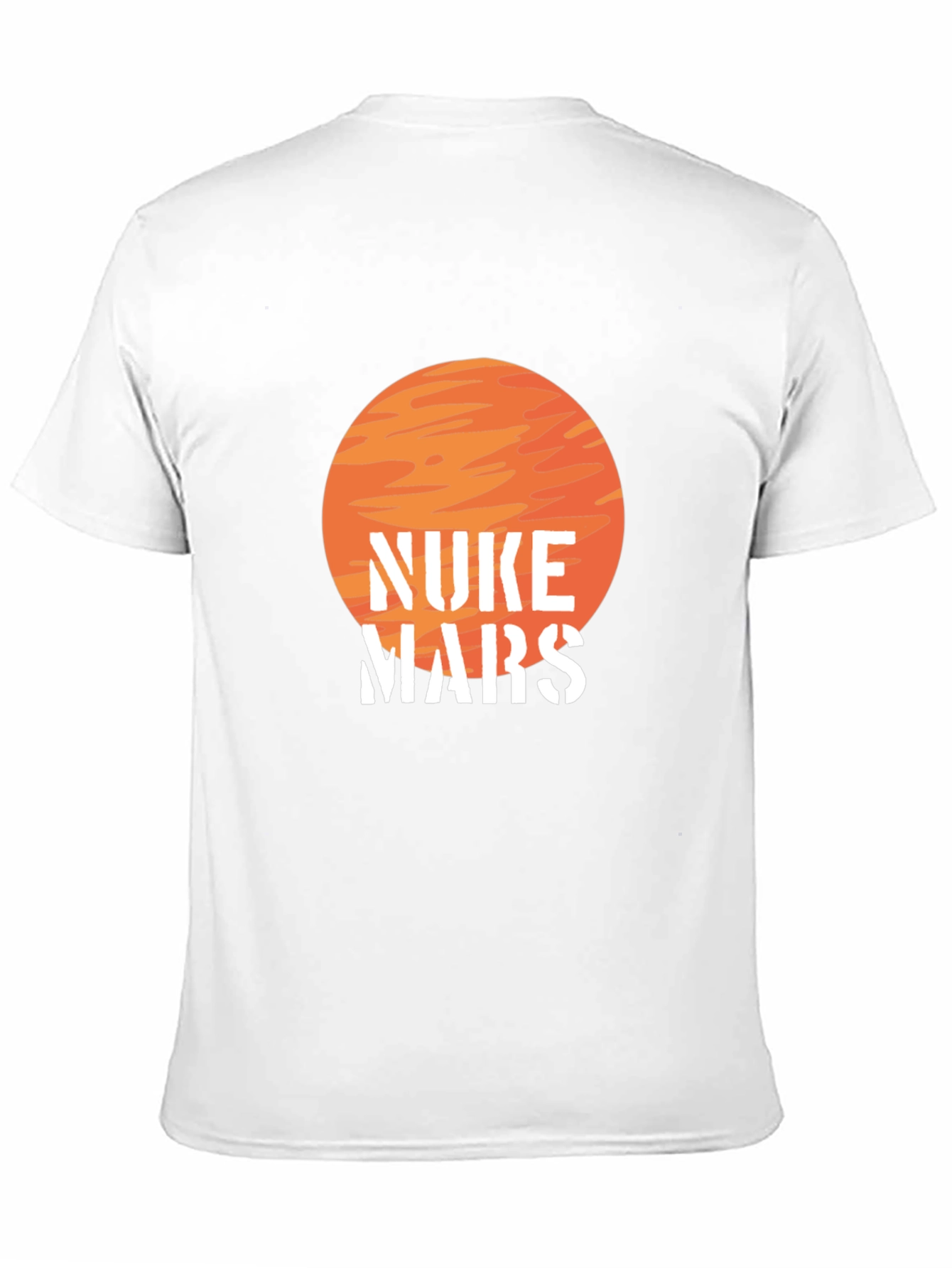 Nuke Mars Graphic Tee - Bold Statement T-Shirt