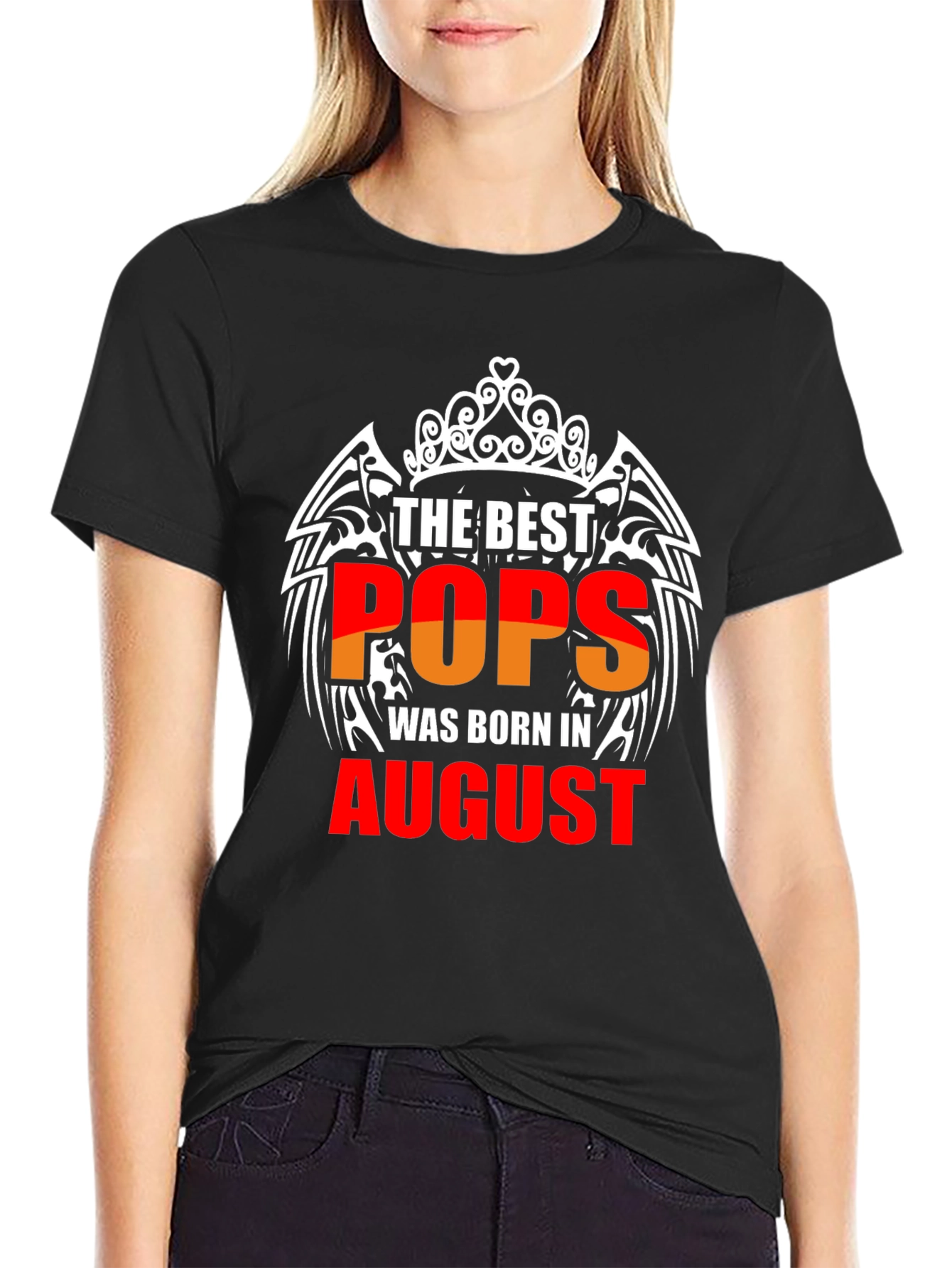 The Best Pops Born in August T-Shirt