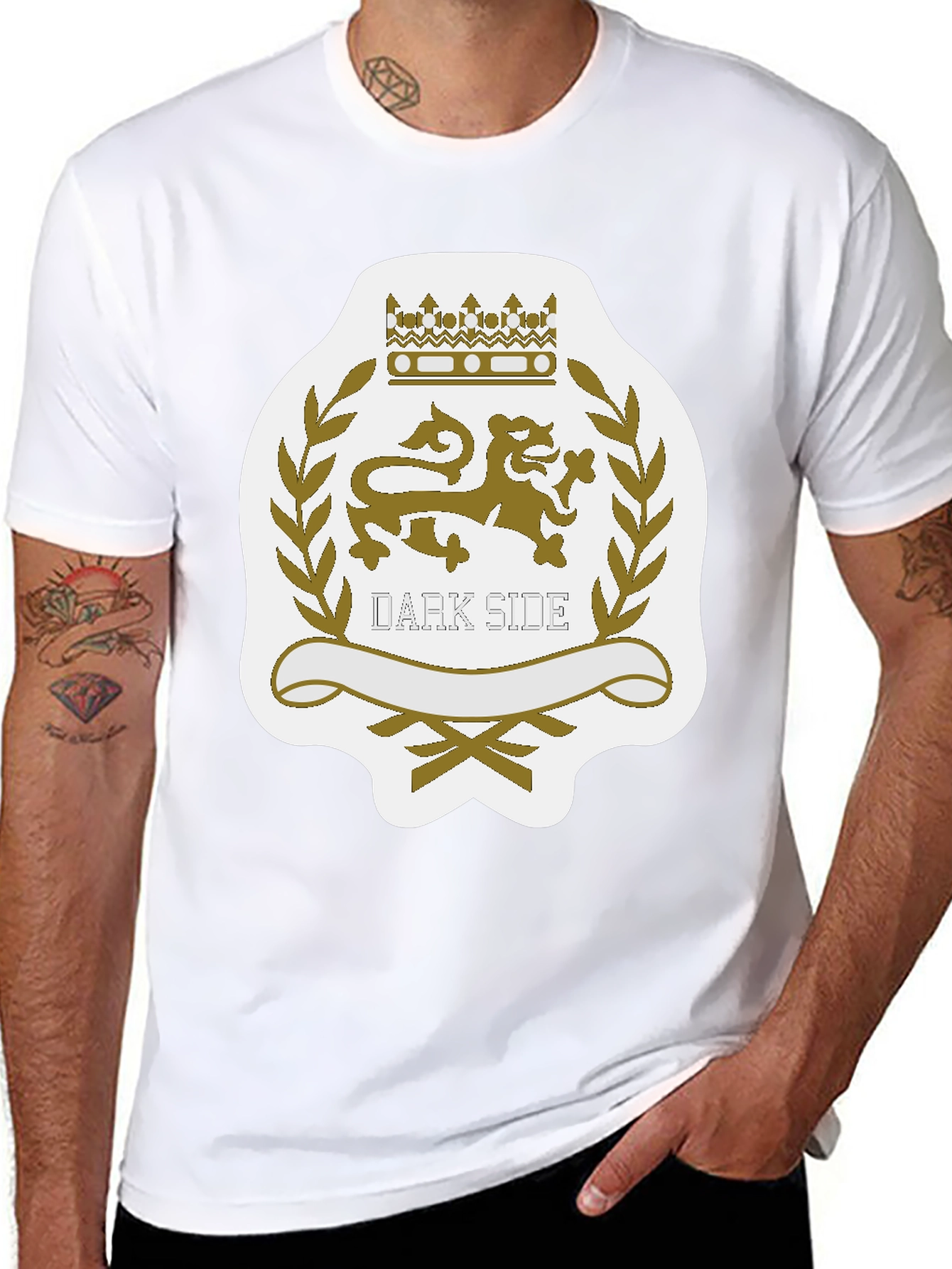 Dark Side Lion Crest T-Shirt