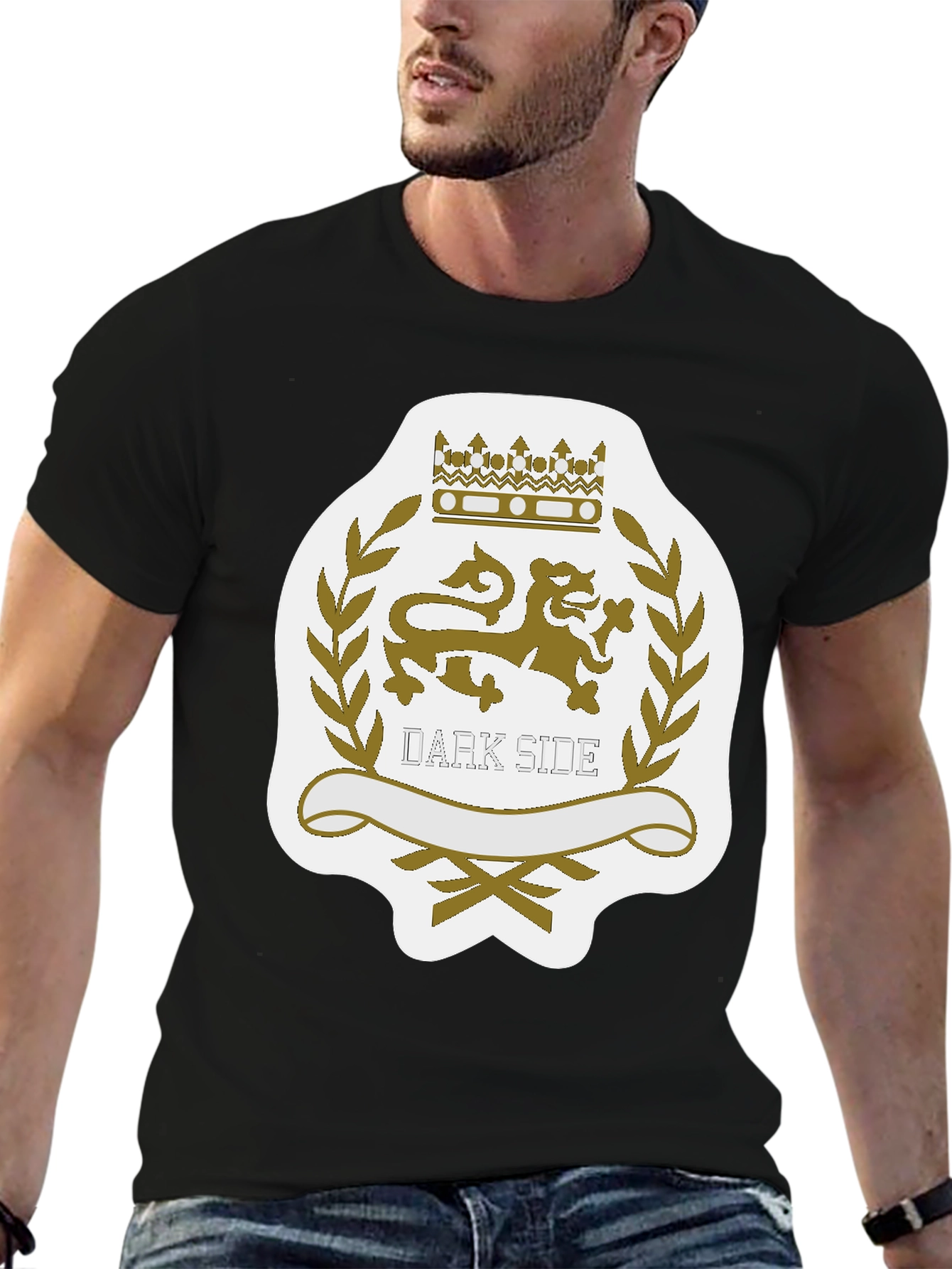 Dark Side Lion Crest T-Shirt