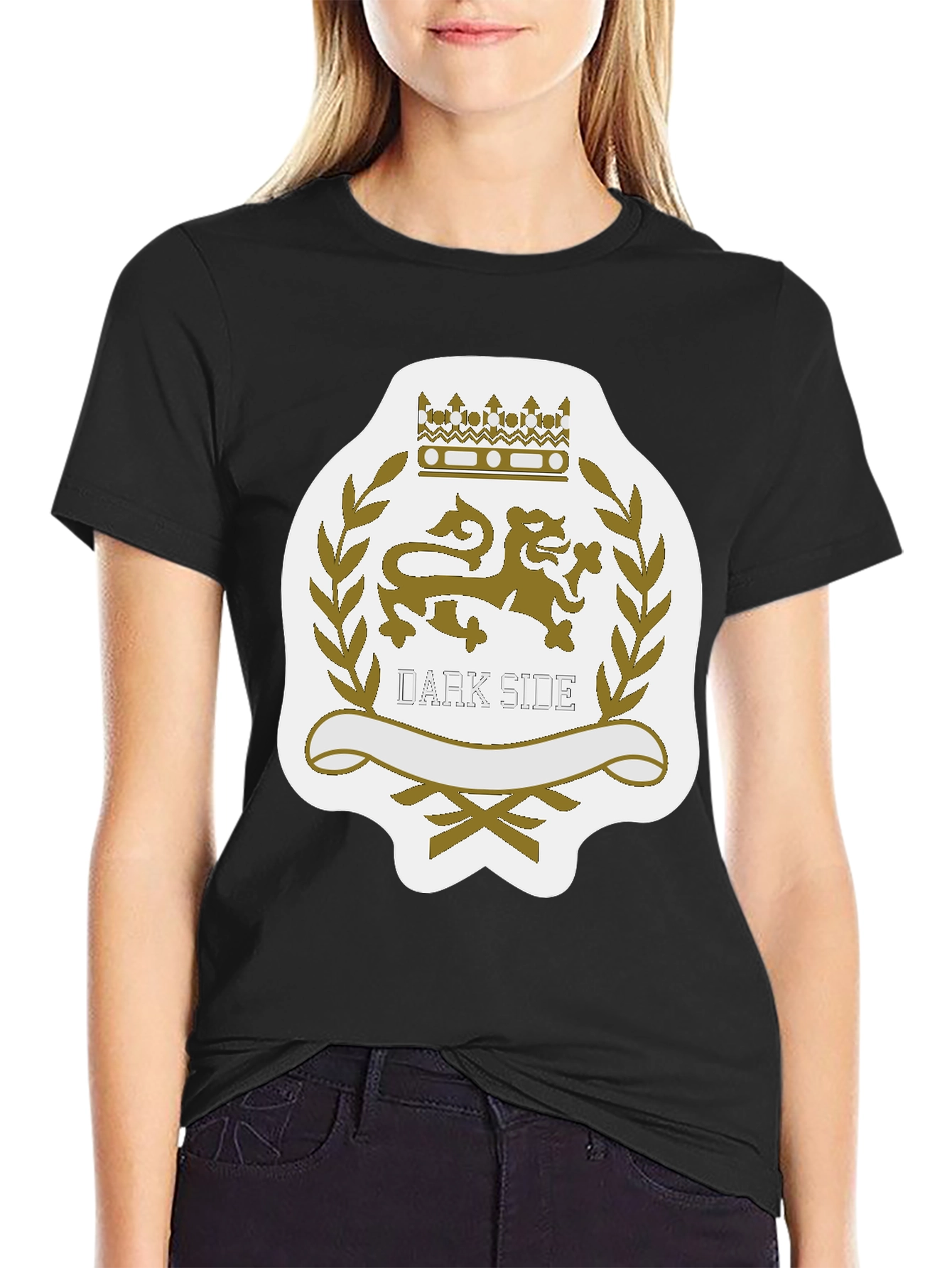 Dark Side Lion Crest T-Shirt