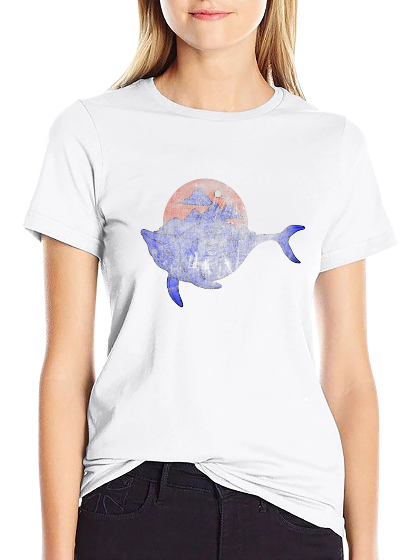 Whale Mountain Graphic Tee