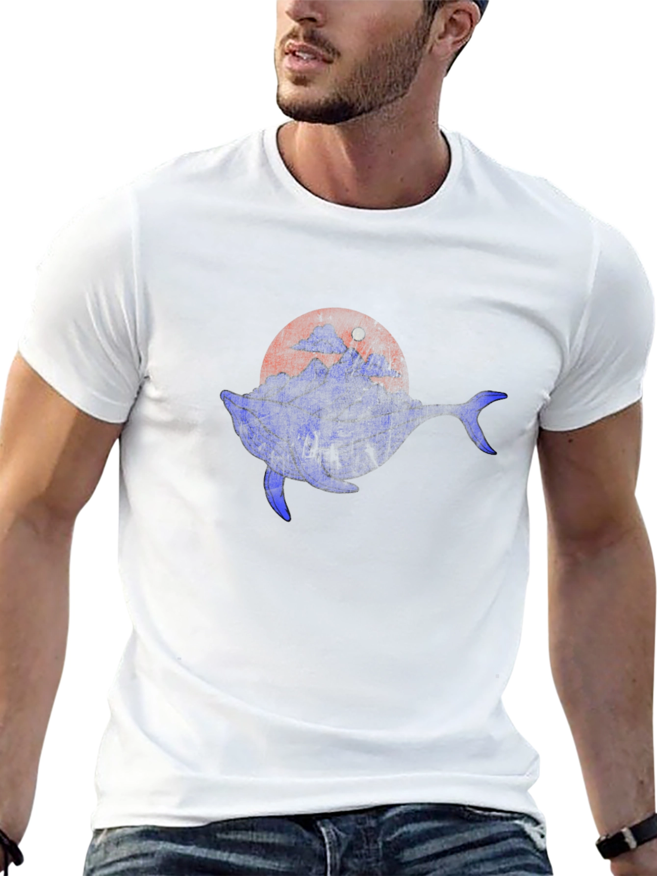 Whale Mountain Graphic Tee
