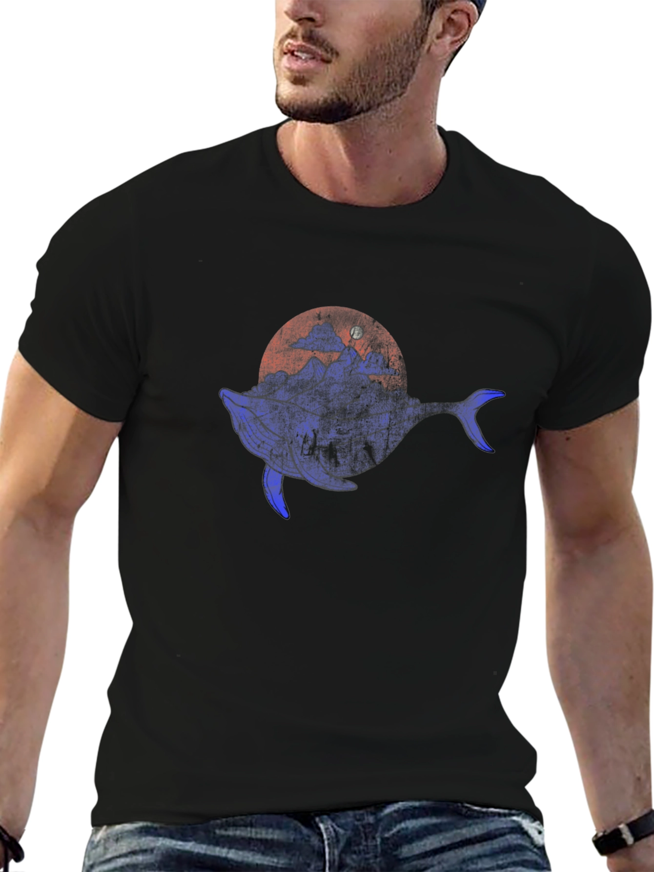 Whale Mountain Graphic Tee