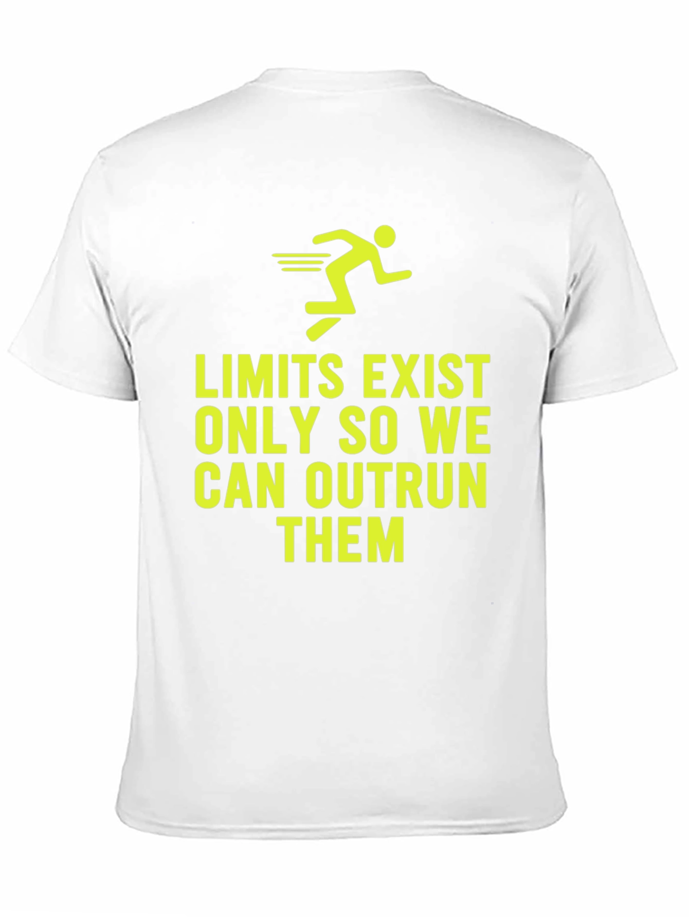 Motivational Run T-Shirt - Outrun Your Limits