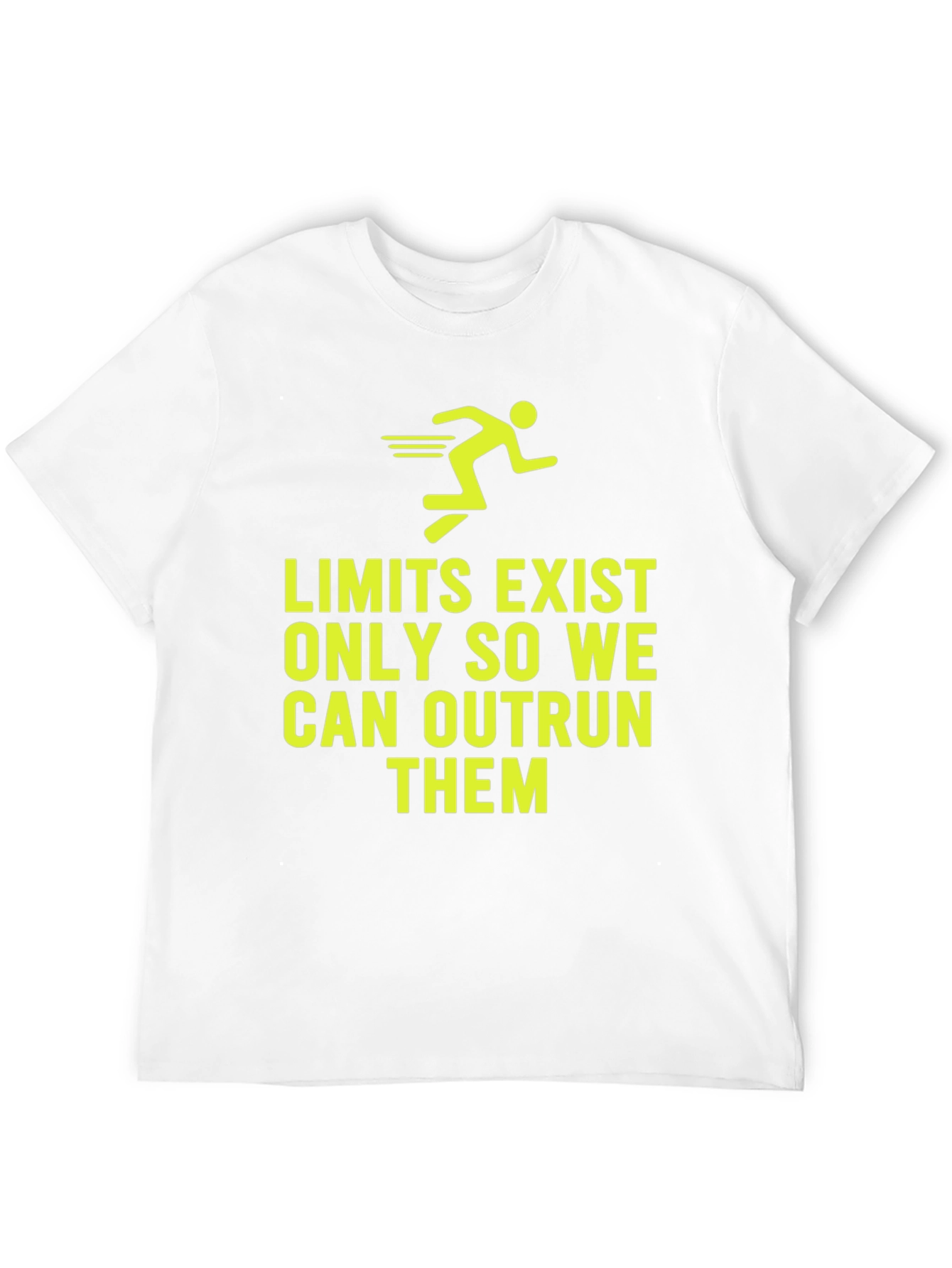 Motivational Run T-Shirt - Outrun Your Limits