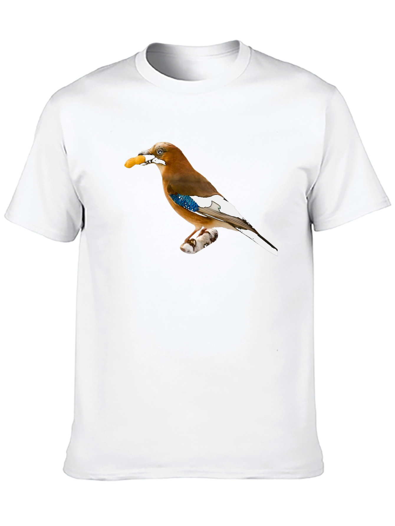 Jay Bird Snack T-Shirt - Unique Graphic Tee