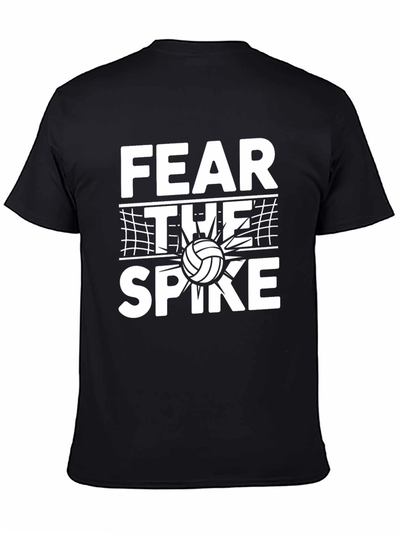 Fear the Spike Volleyball Graphic Tee