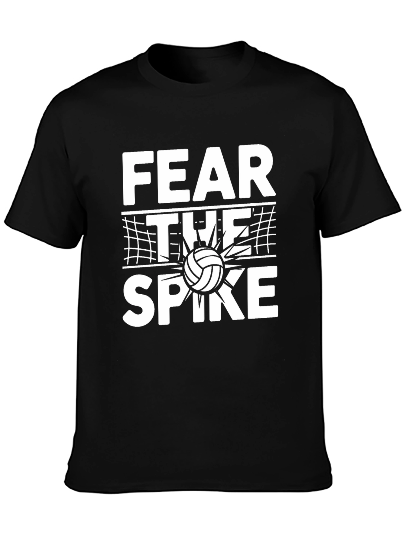 Fear the Spike Volleyball Graphic Tee