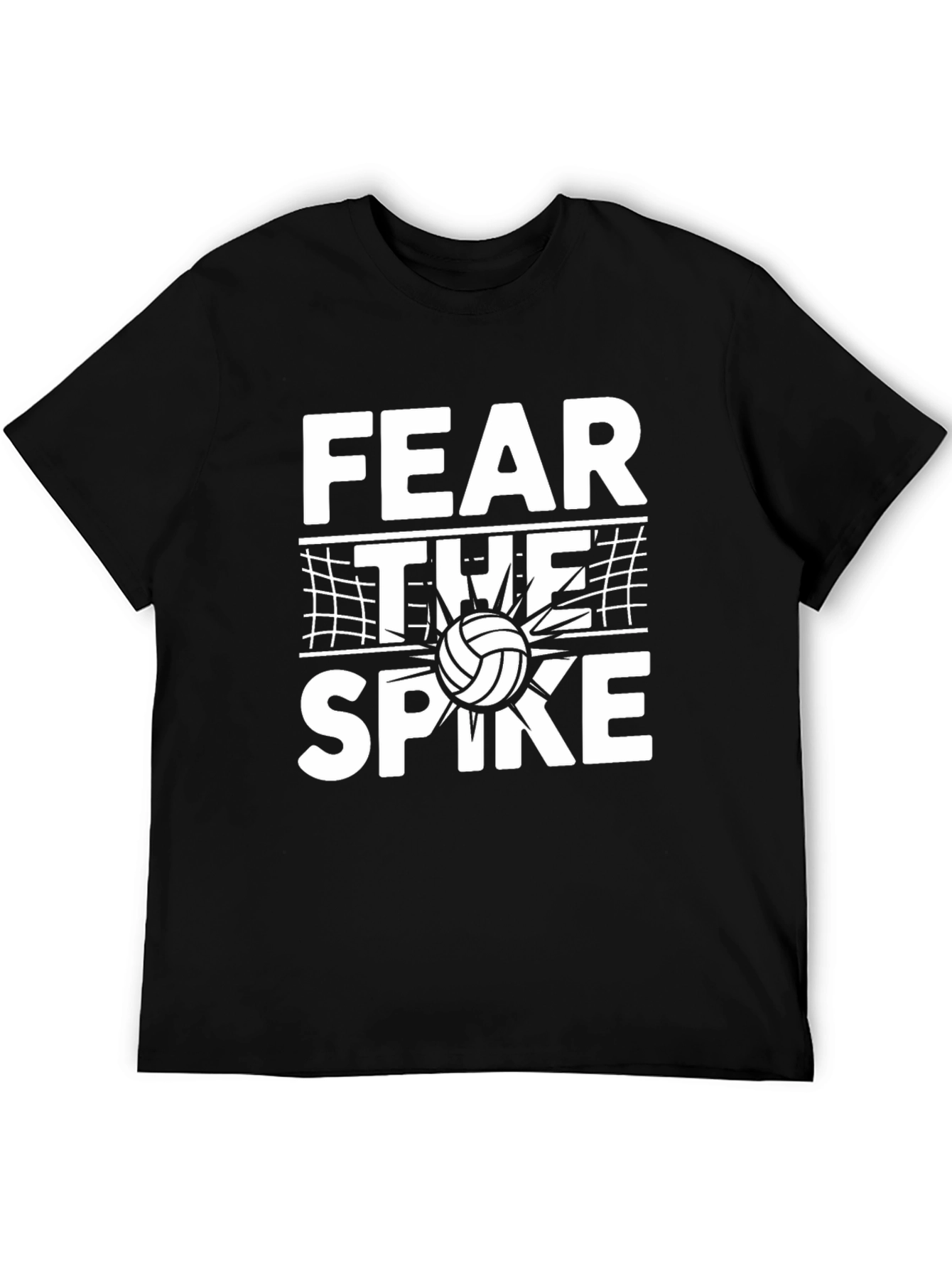 Fear the Spike Volleyball Graphic Tee