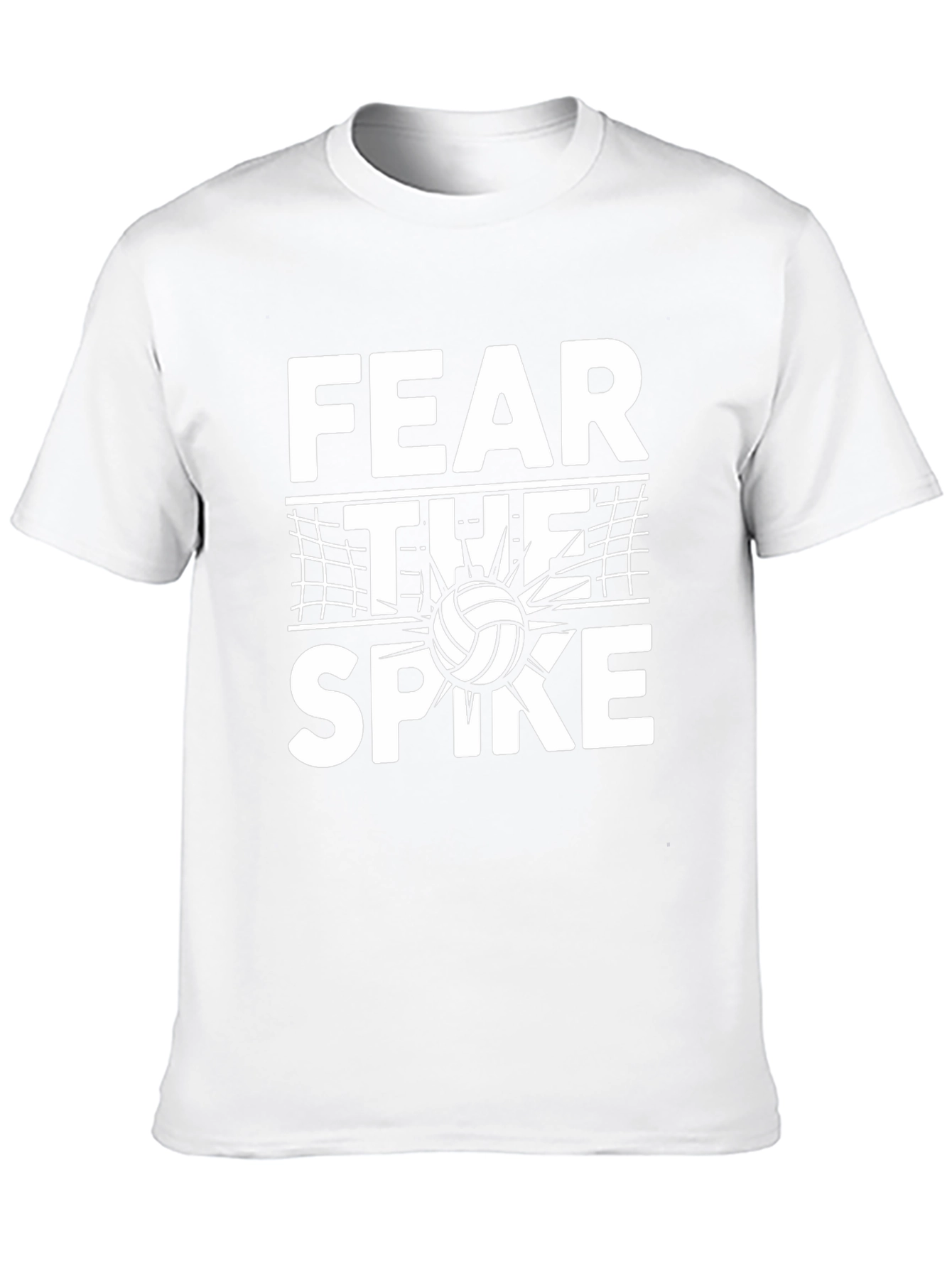 Fear the Spike Volleyball Graphic Tee