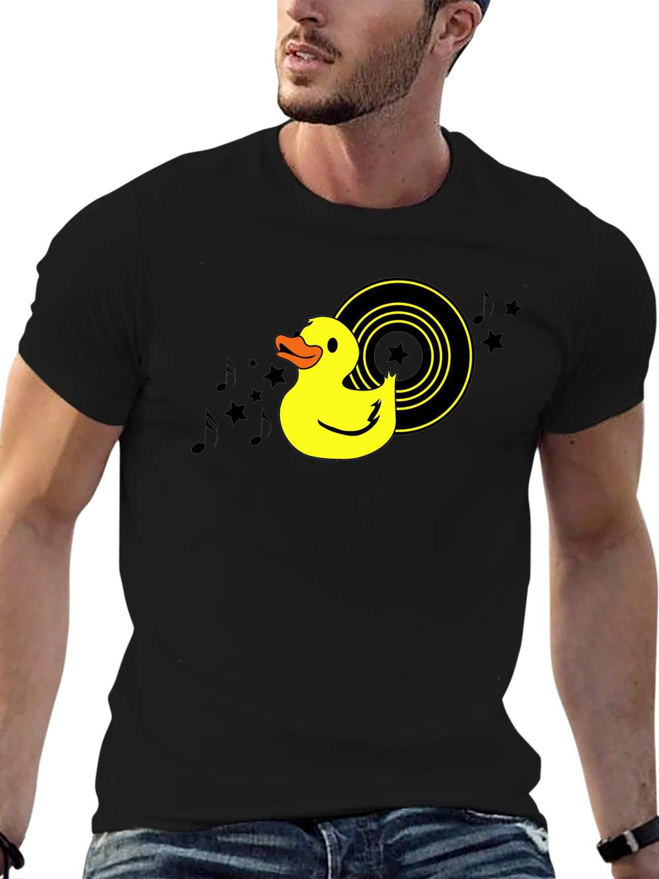 Duck Music T-Shirt - Fun Graphic Tee