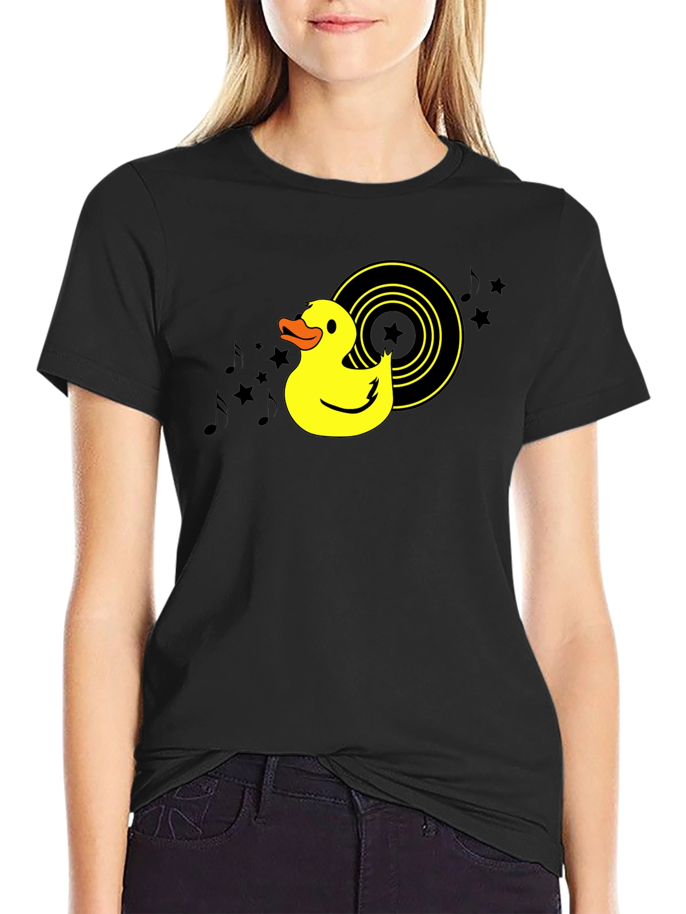 Duck Music T-Shirt - Fun Graphic Tee