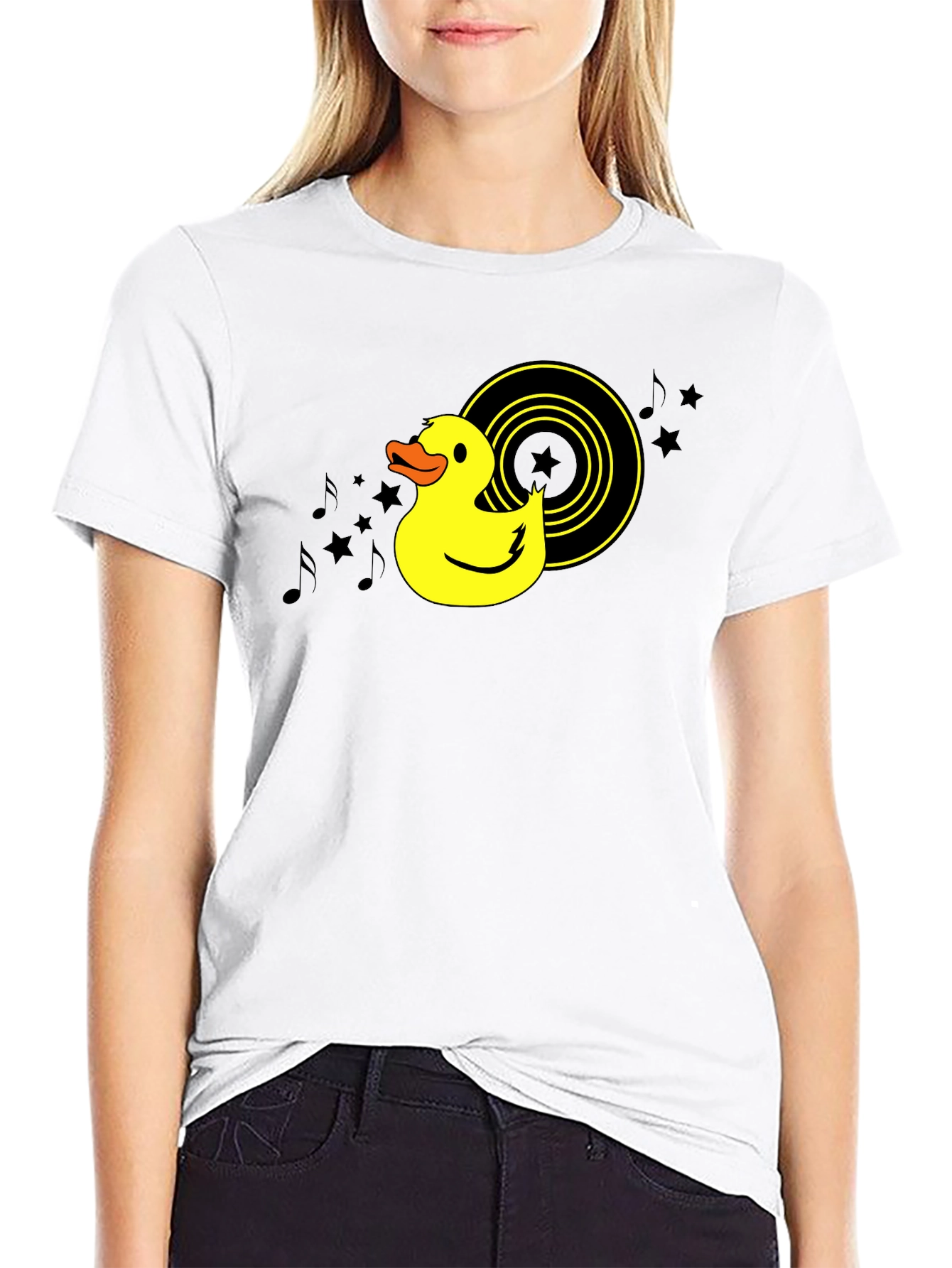 Duck Music T-Shirt - Fun Graphic Tee