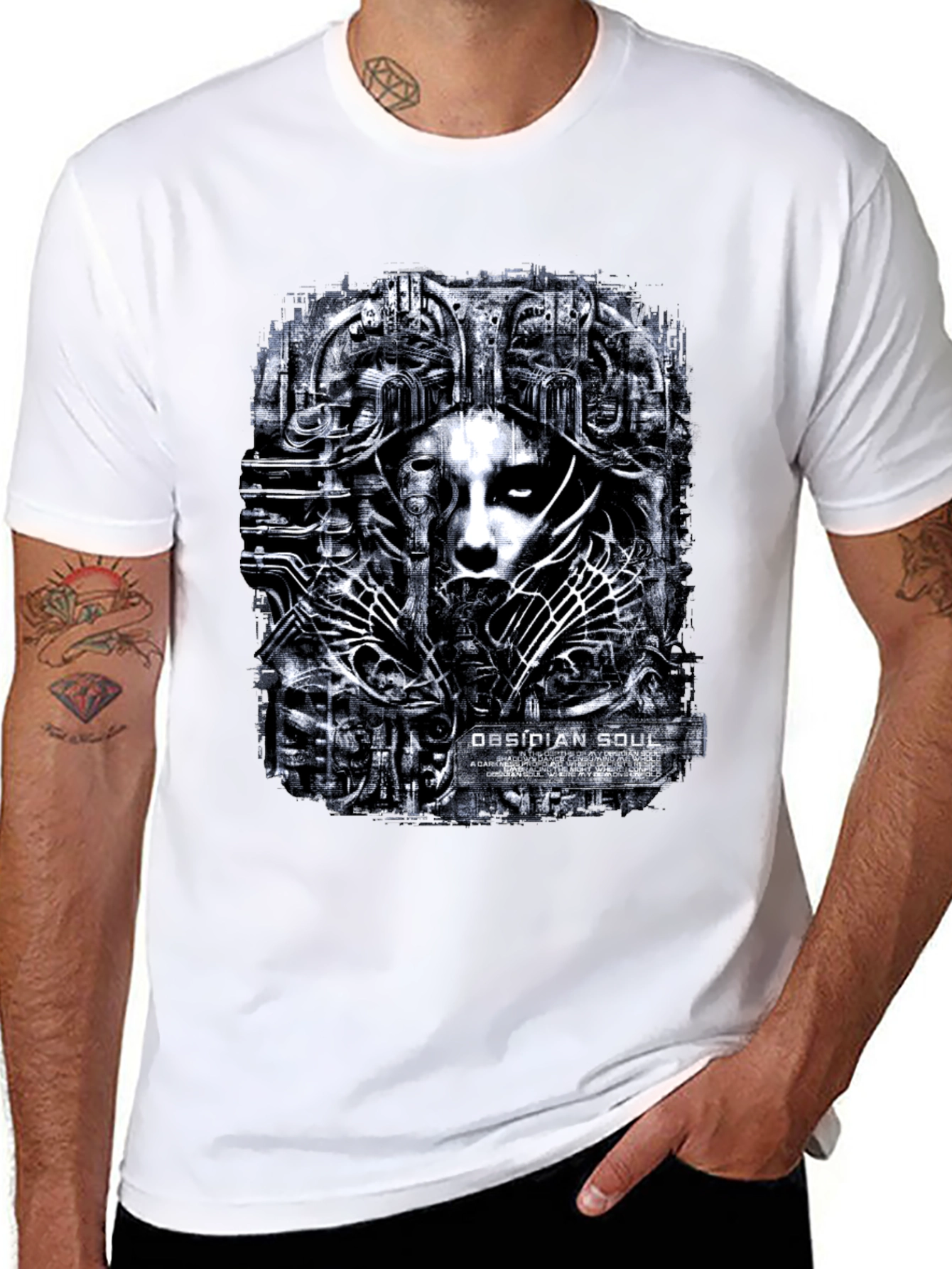 Obsidian Soul Graphic T-Shirt