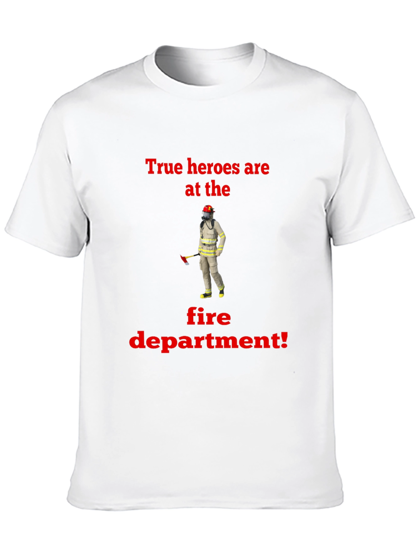 Firefighter Hero T-Shirt - Show Your Support!