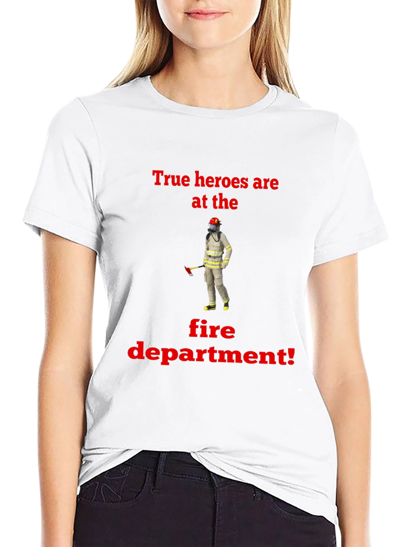 Firefighter Hero T-Shirt - Show Your Support!