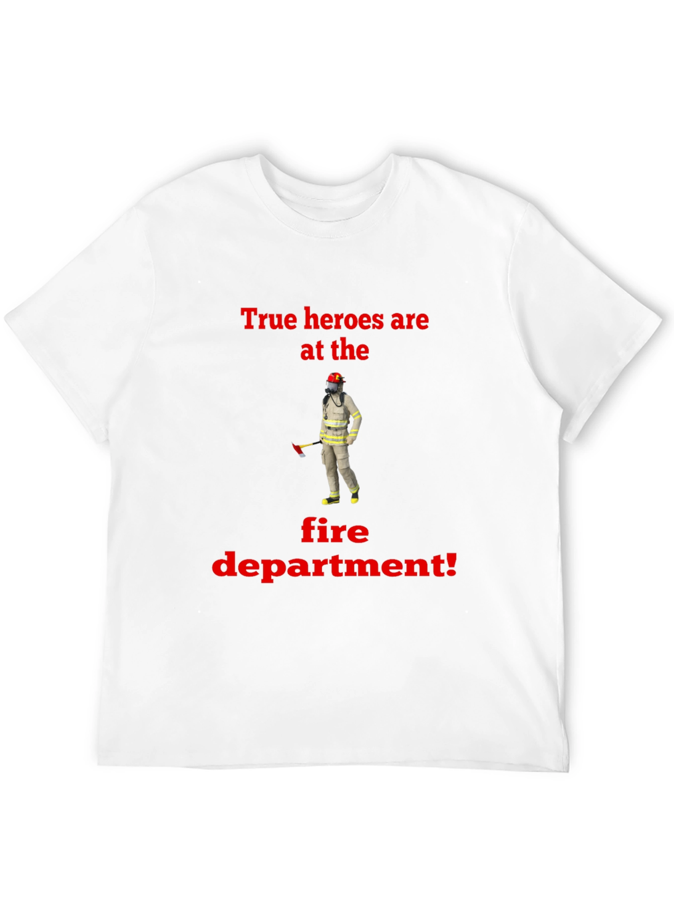Firefighter Hero T-Shirt - Show Your Support!