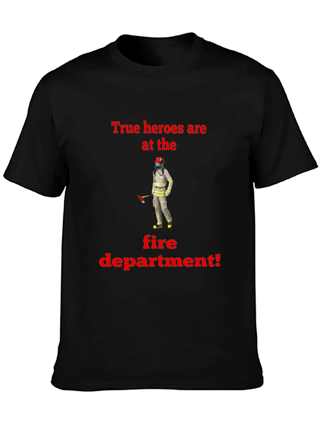 Firefighter Hero T-Shirt - Show Your Support!