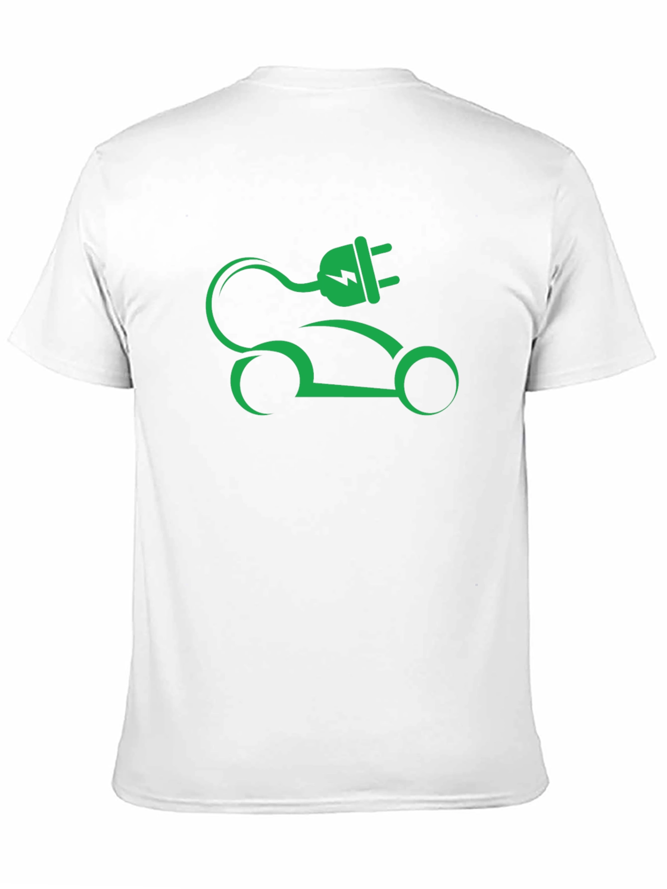 Electric Car T-Shirt - Green Vehicle Graphic Tee