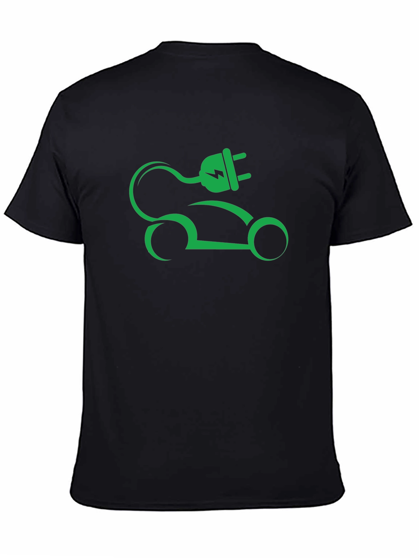 Electric Car T-Shirt - Green Vehicle Graphic Tee