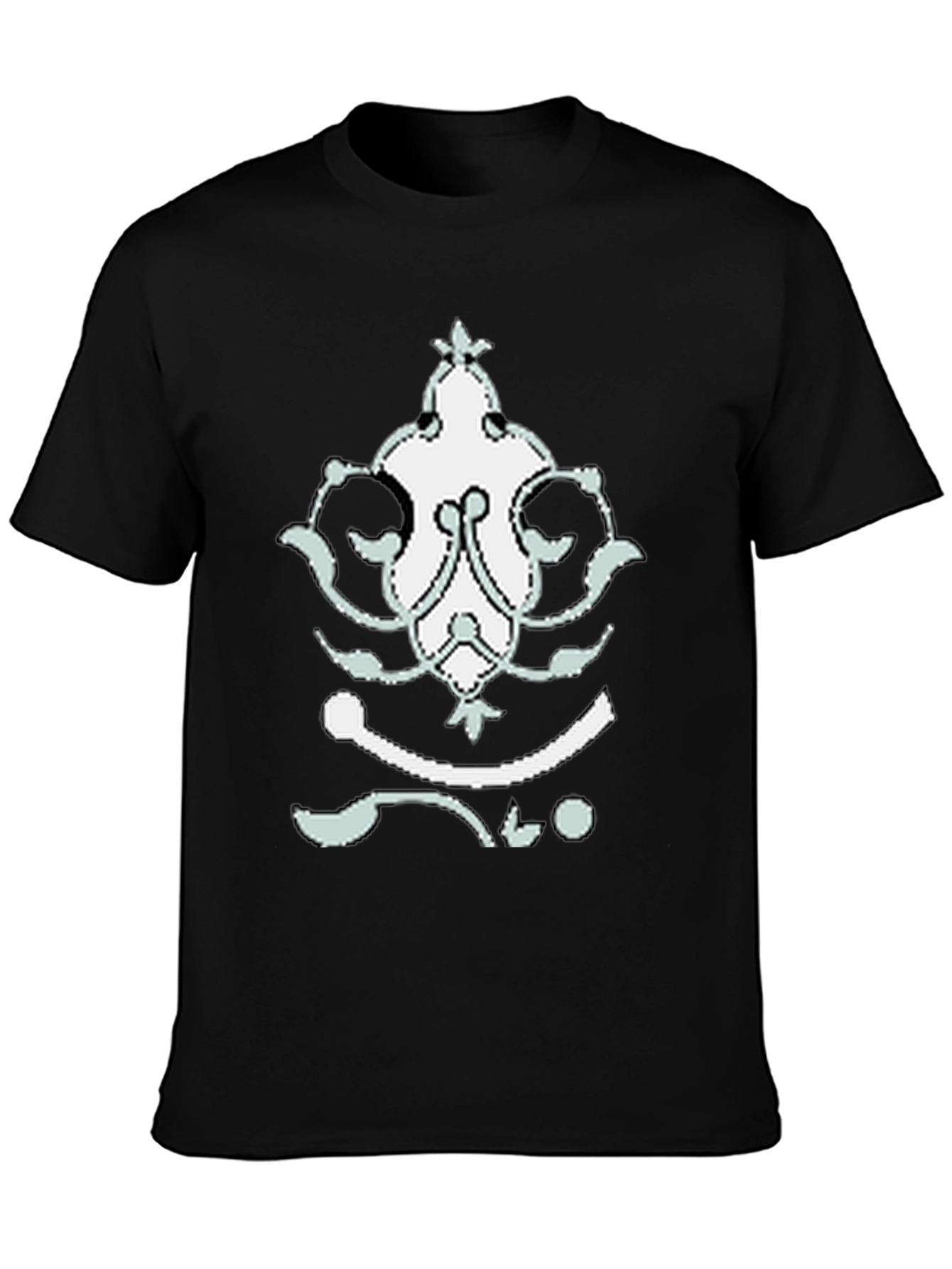 Modern Graphic Tee - Black