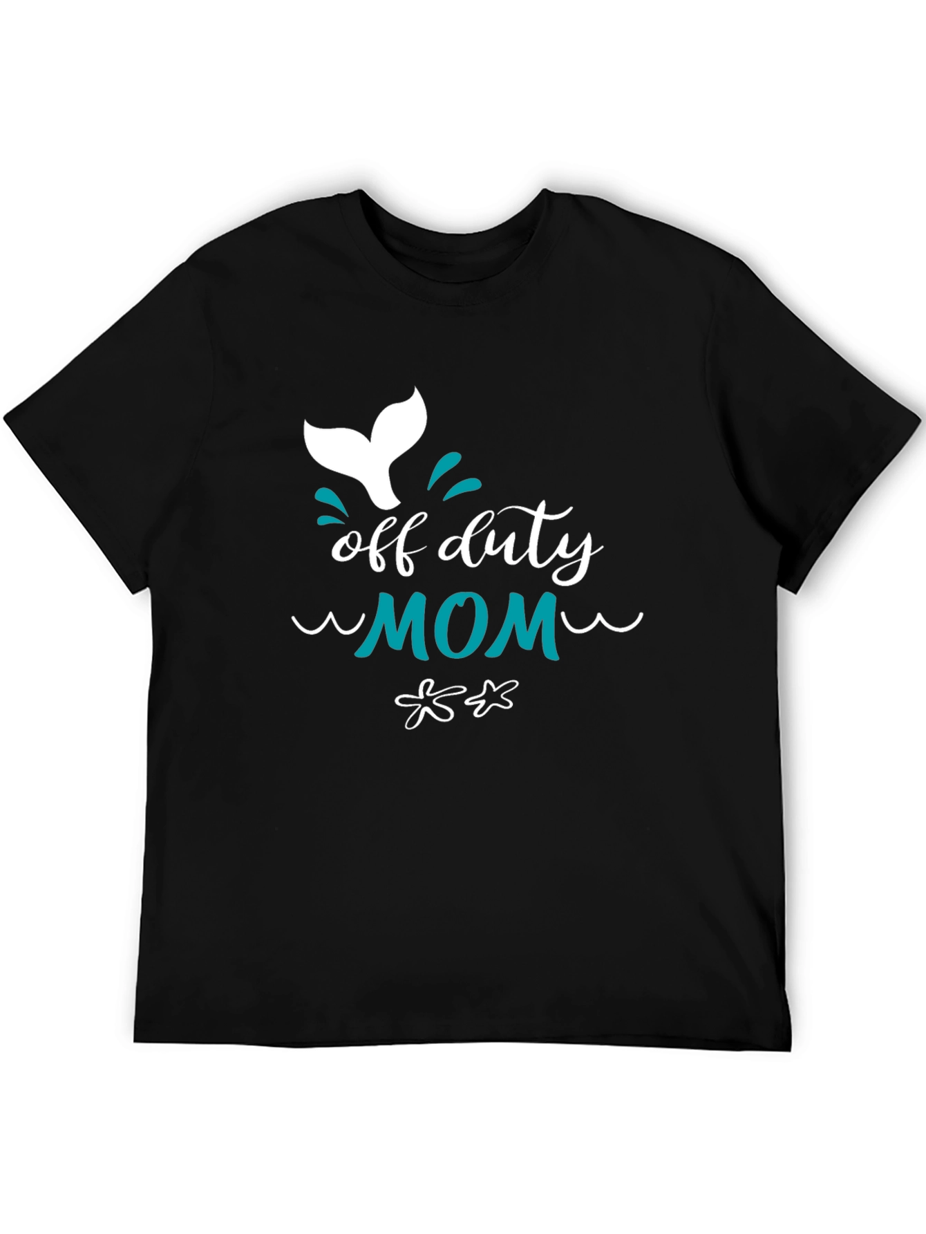 Off Duty Mom Graphic Tee - Relaxed Comfort