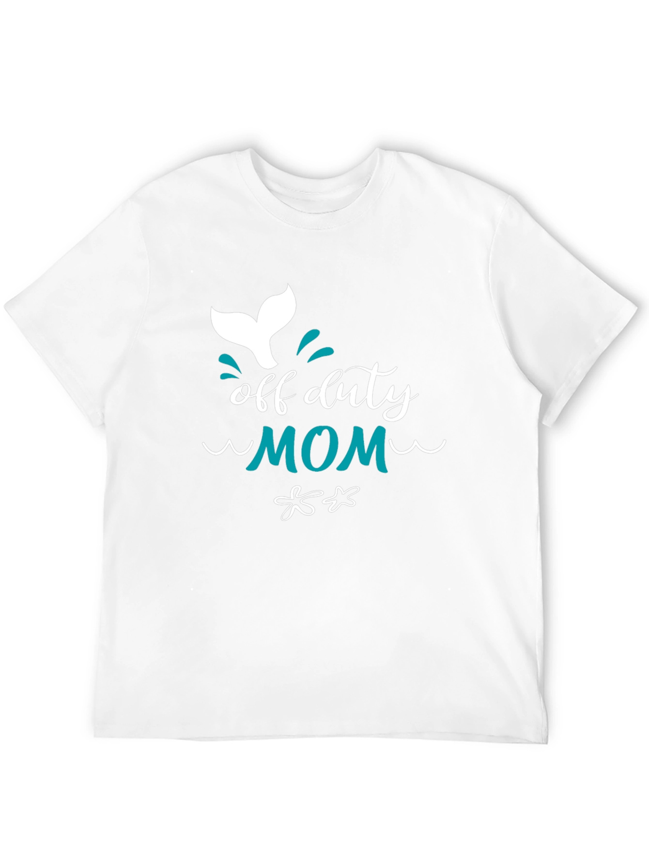 Off Duty Mom Graphic Tee - Relaxed Comfort