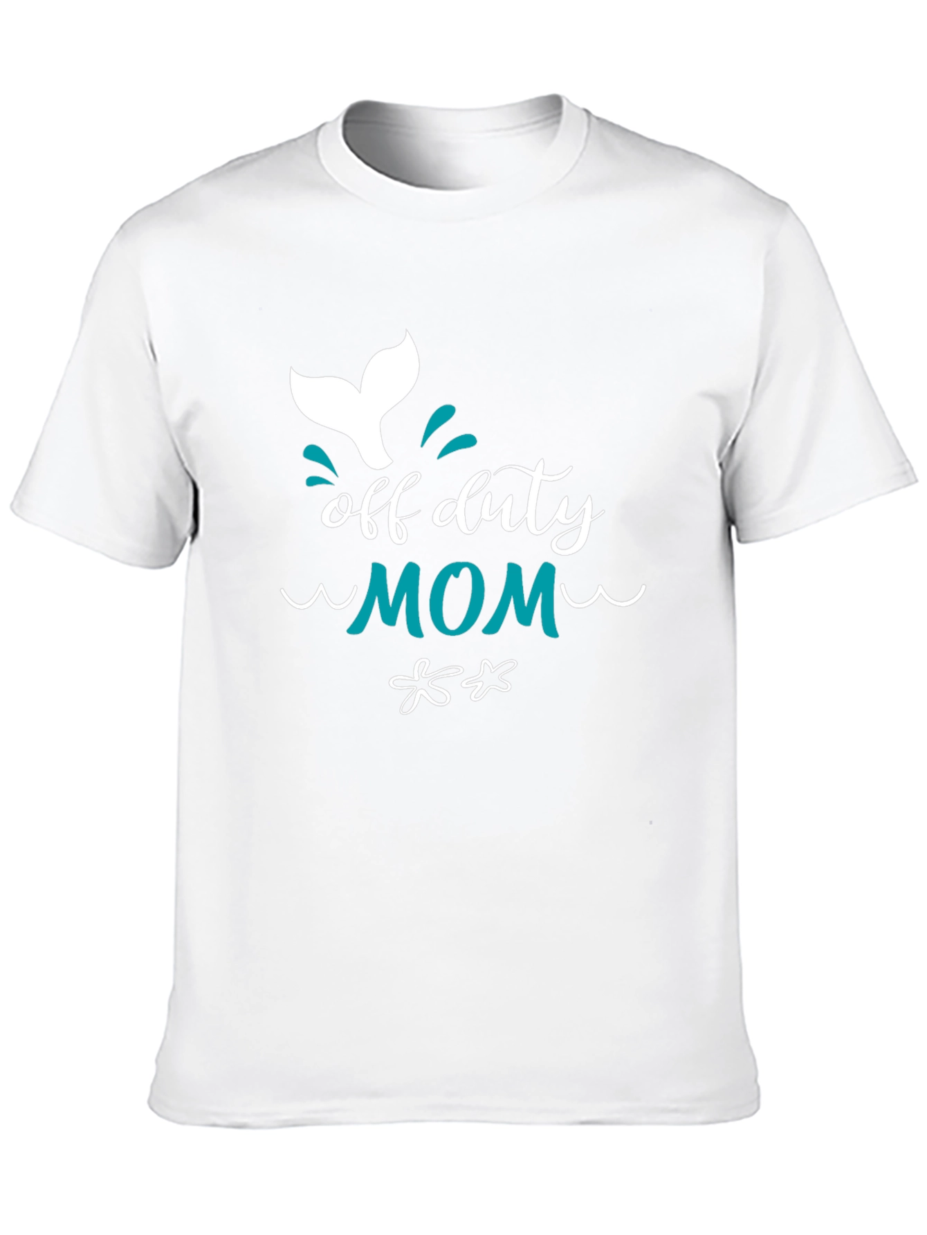 Off Duty Mom Graphic Tee - Relaxed Comfort