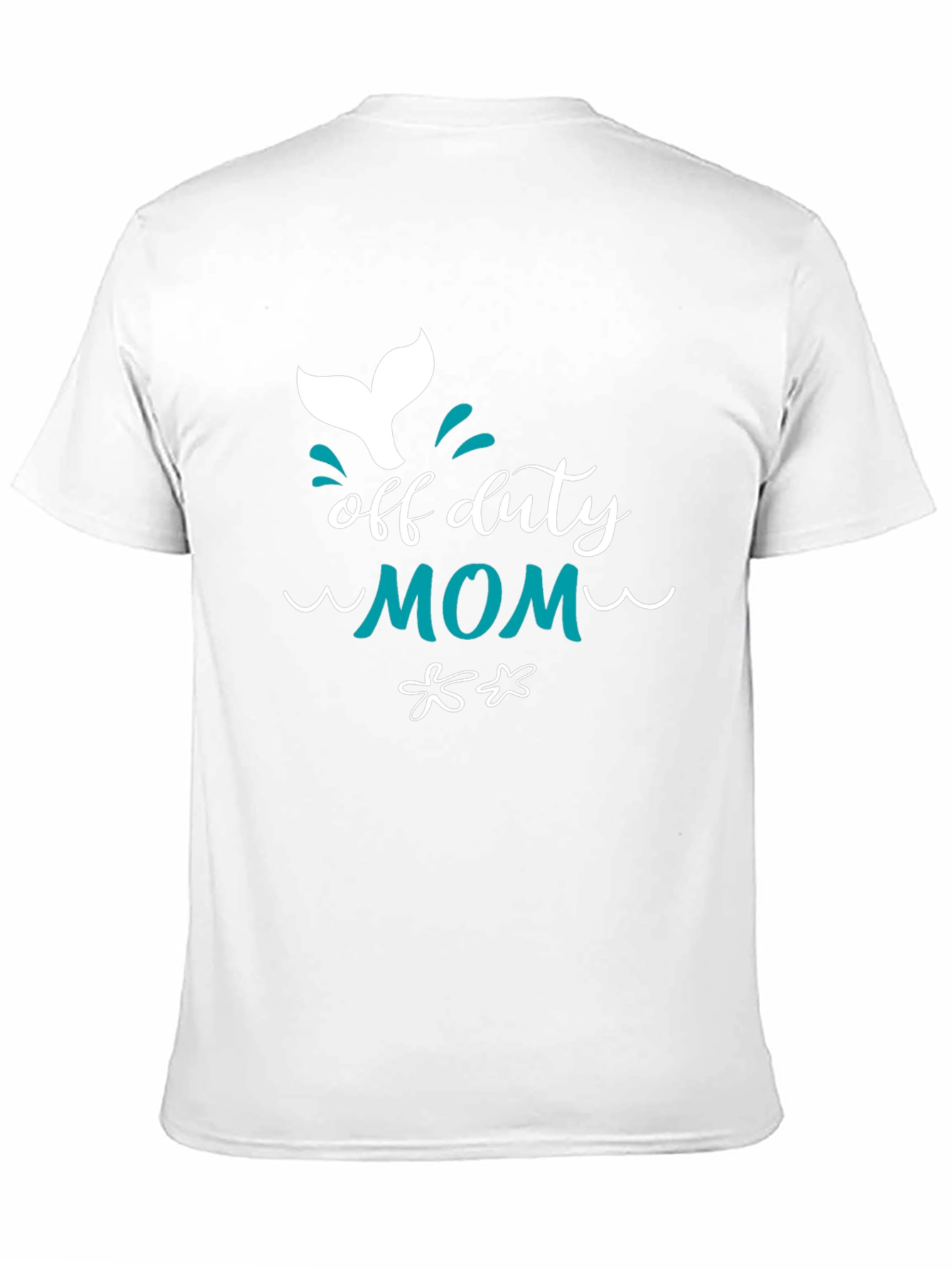 Off Duty Mom Graphic Tee - Relaxed Comfort