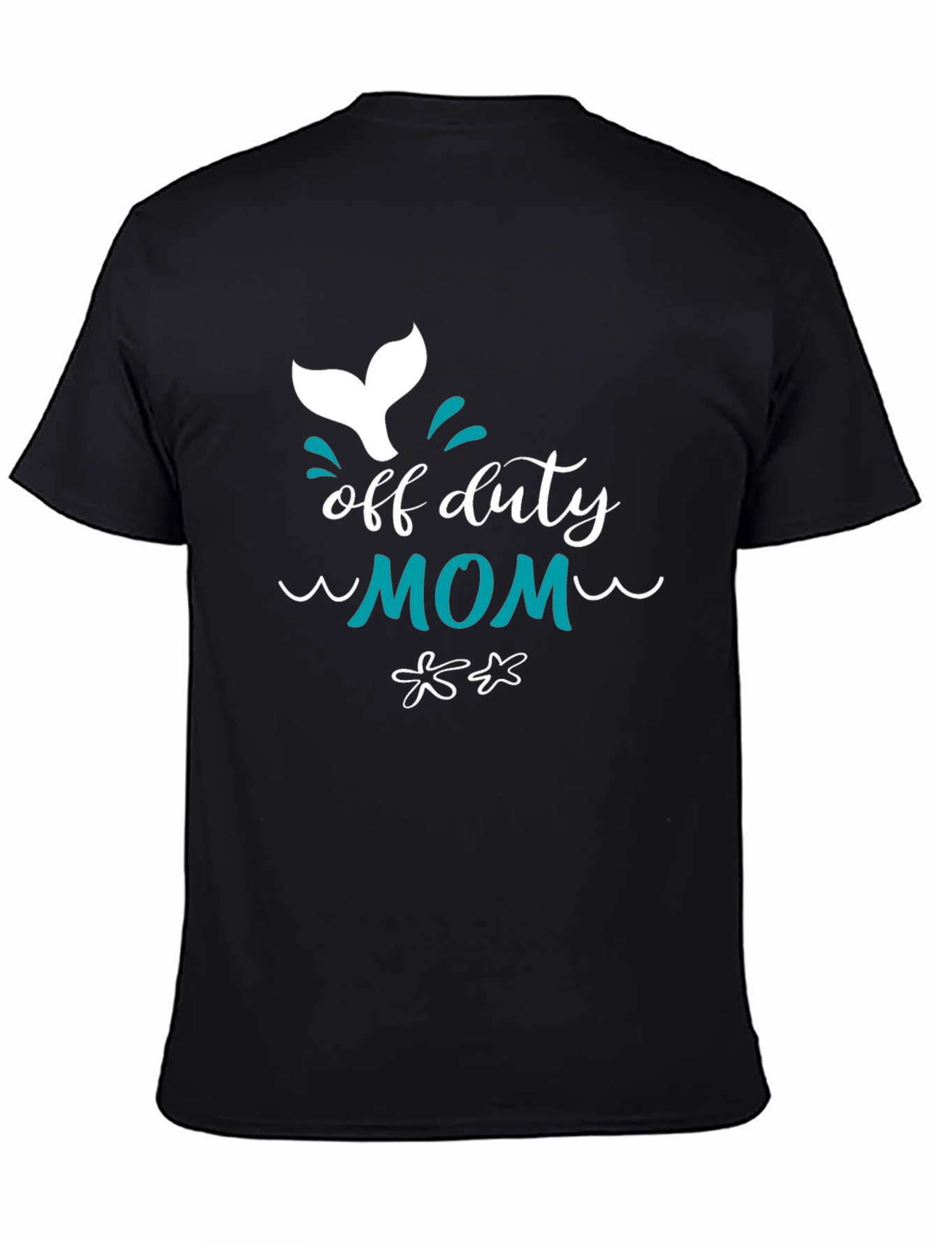 Off Duty Mom Graphic Tee - Relaxed Comfort