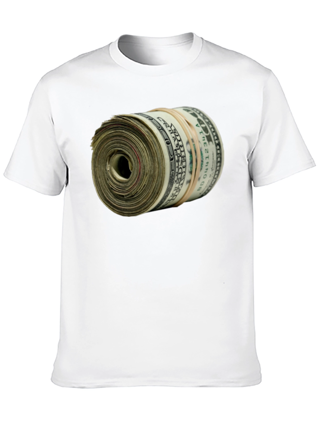 Money Roll Graphic Tee - Black