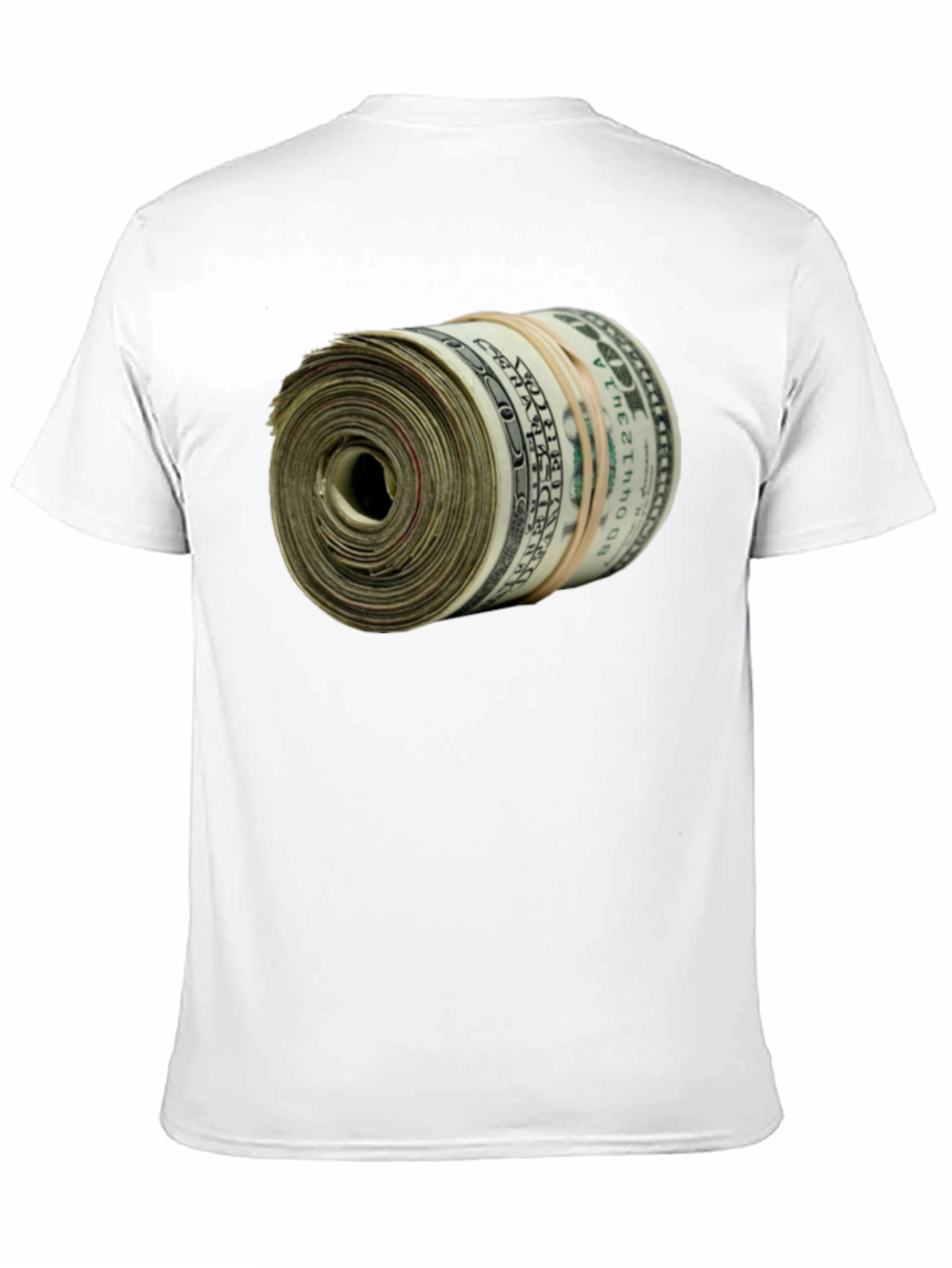 Money Roll Graphic Tee - Black