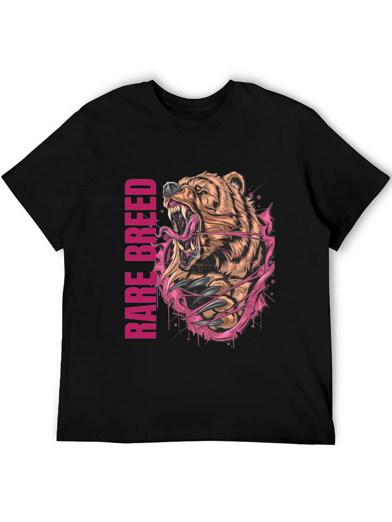 Rare Breed Bear Graphic T-Shirt