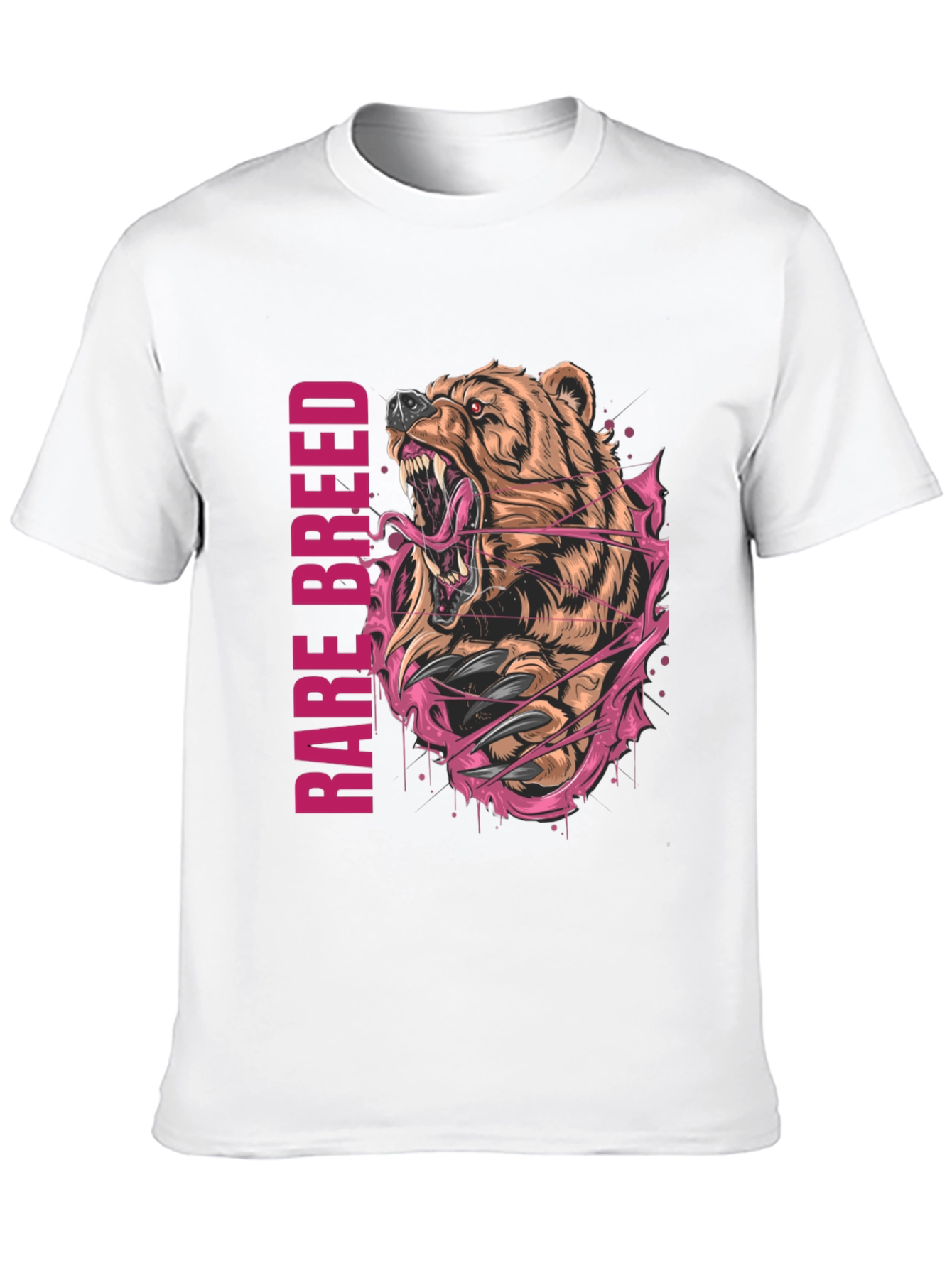 Rare Breed Bear Graphic T-Shirt