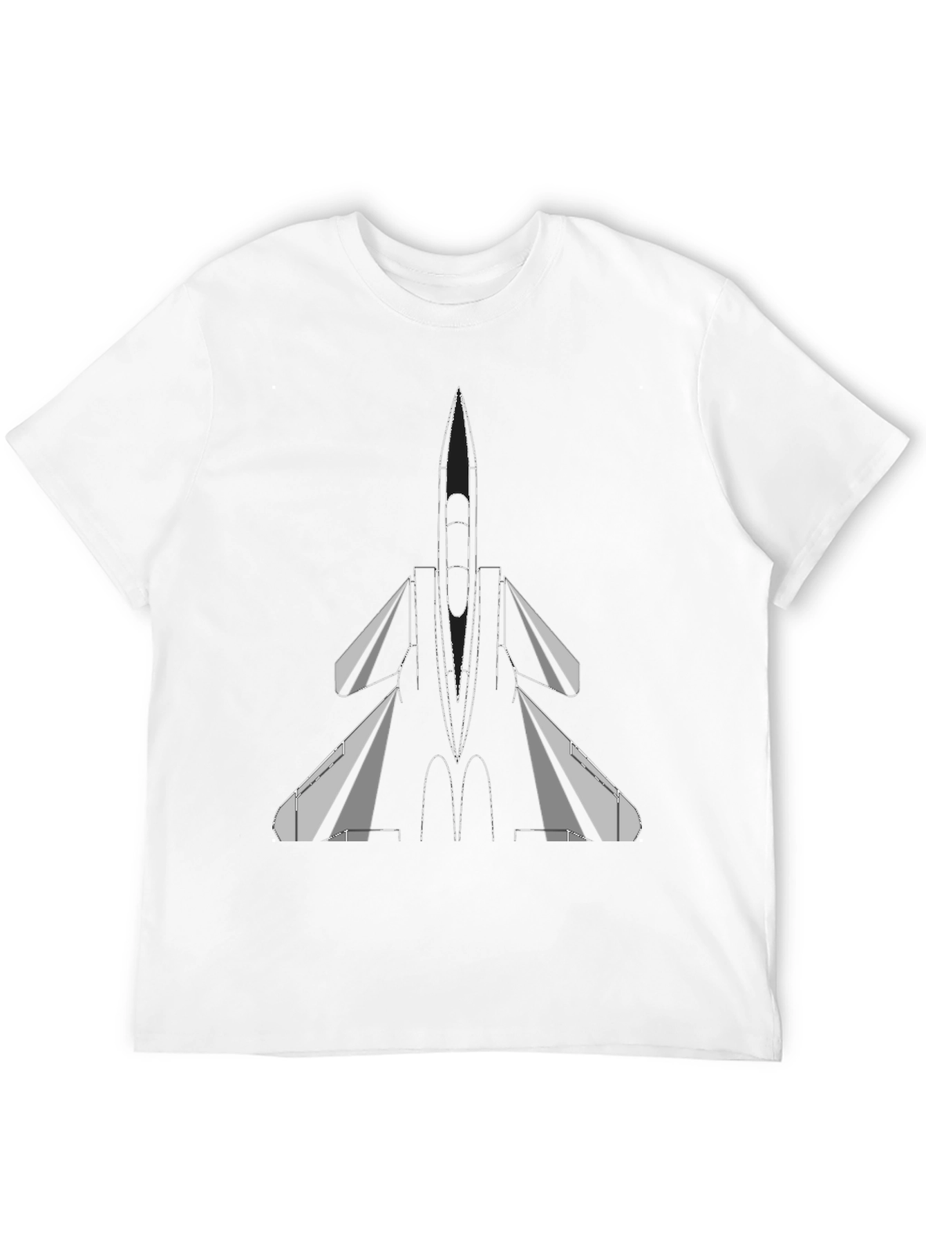 F-15 Eagle Jet Fighter T-Shirt - Black