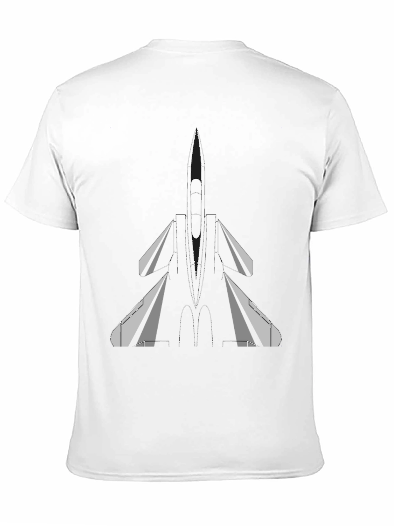 F-15 Eagle Jet Fighter T-Shirt - Black