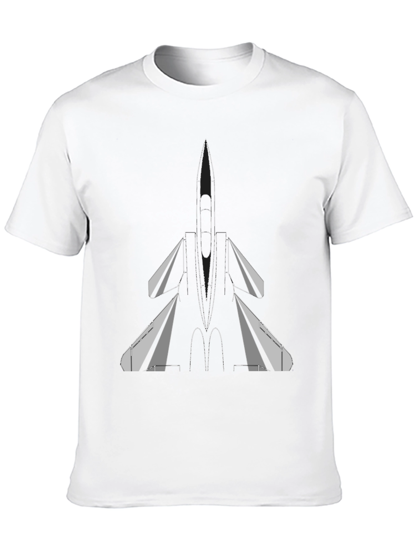 F-15 Eagle Jet Fighter T-Shirt - Black