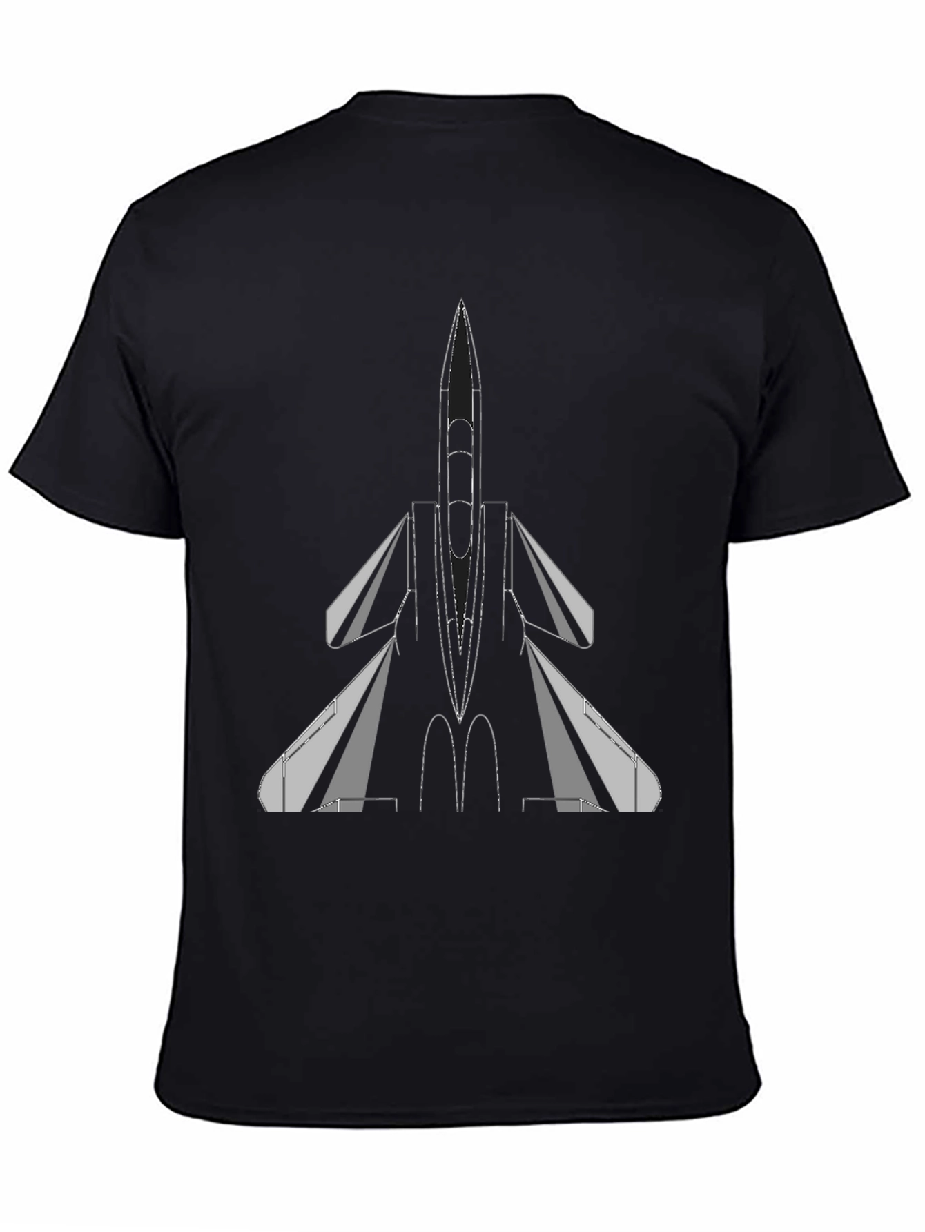F-15 Eagle Jet Fighter T-Shirt - Black