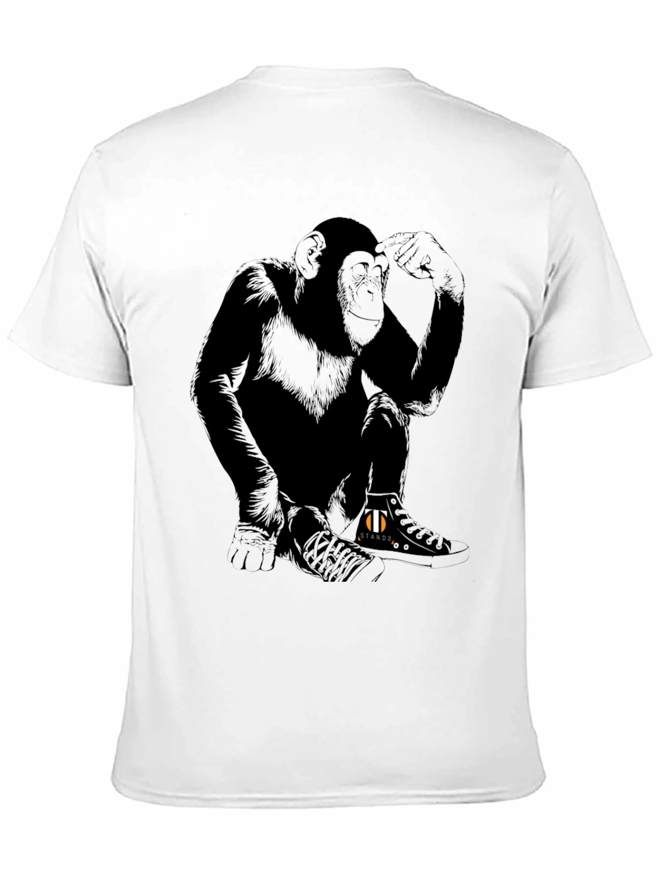 Monkey Graphic Tee - Relaxed Fit