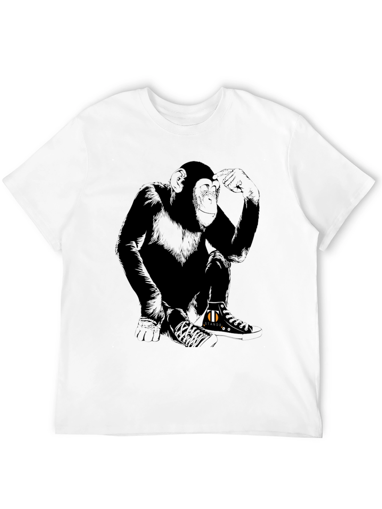 Monkey Graphic Tee - Relaxed Fit