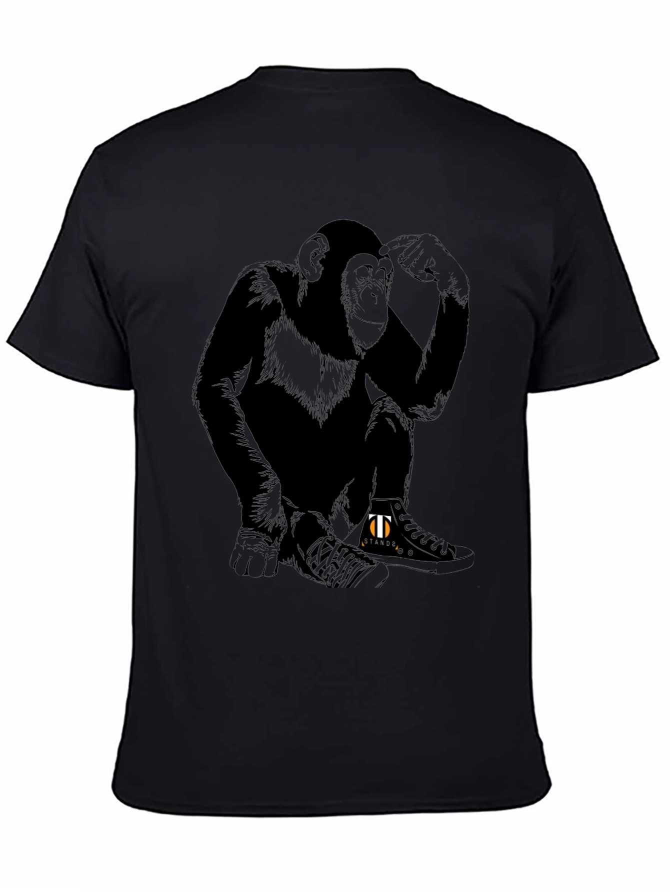 Monkey Graphic Tee - Relaxed Fit