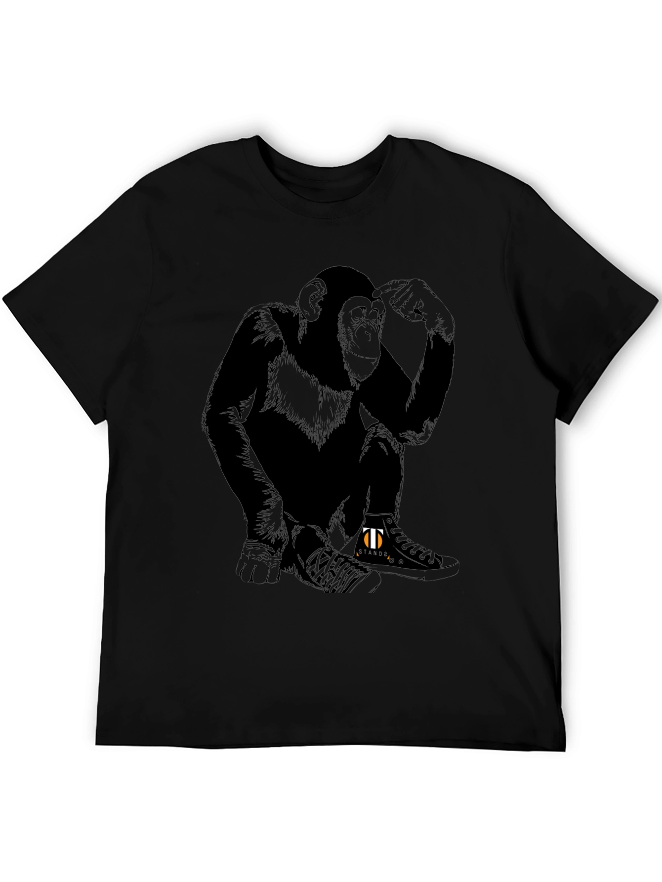 Monkey Graphic Tee - Relaxed Fit