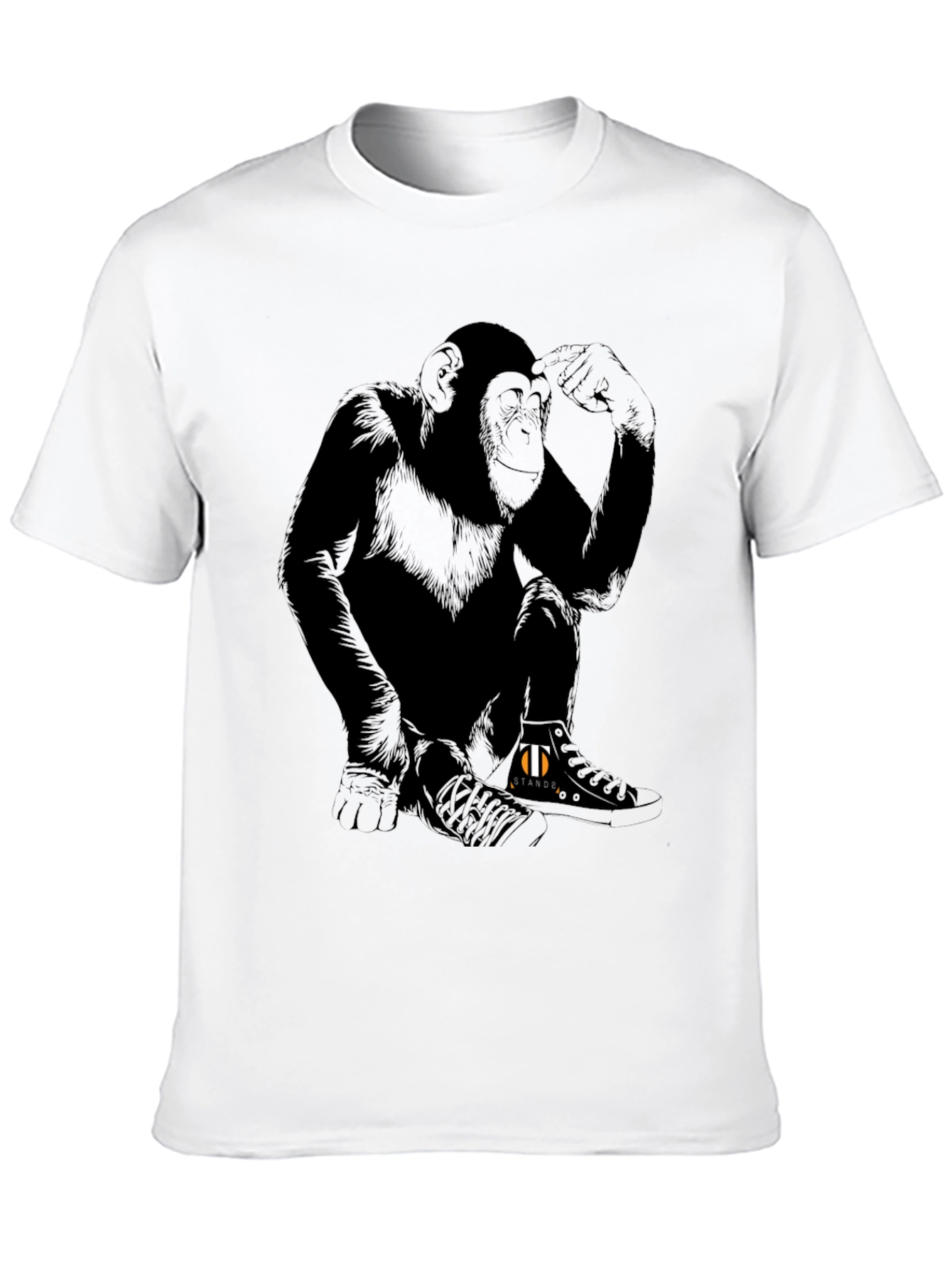 Monkey Graphic Tee - Relaxed Fit