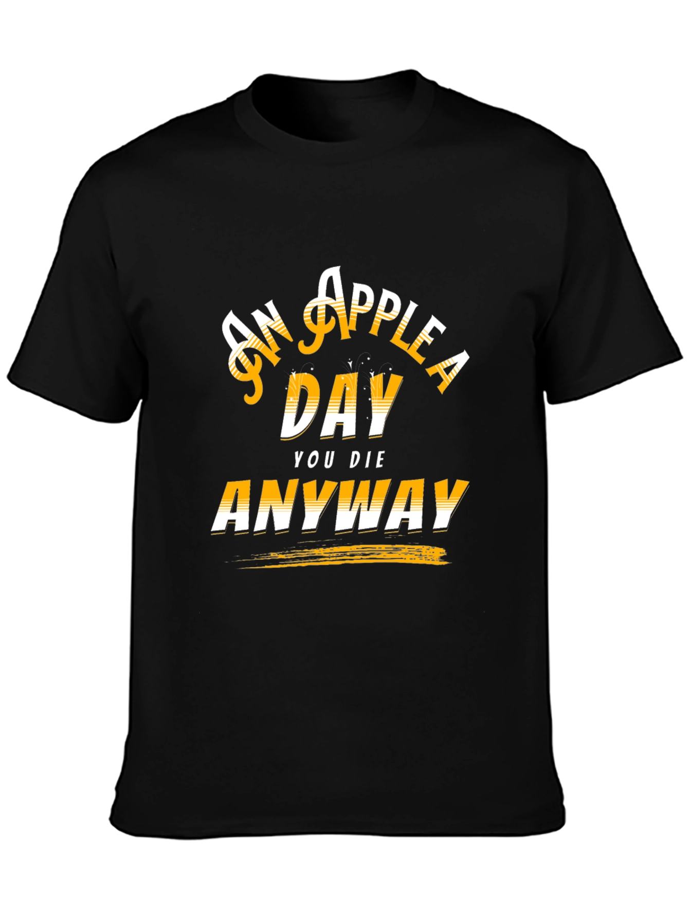 An Apple A Day Funny T-Shirt - Unisex