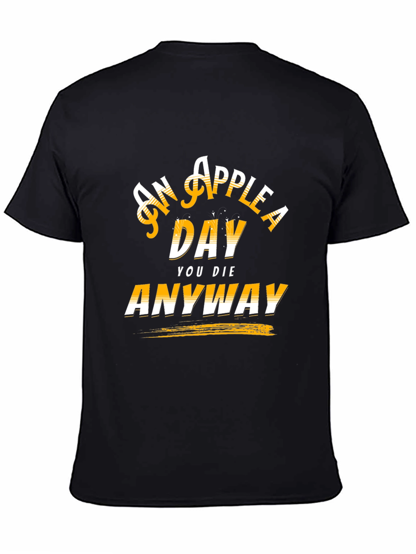 An Apple A Day Funny T-Shirt - Unisex