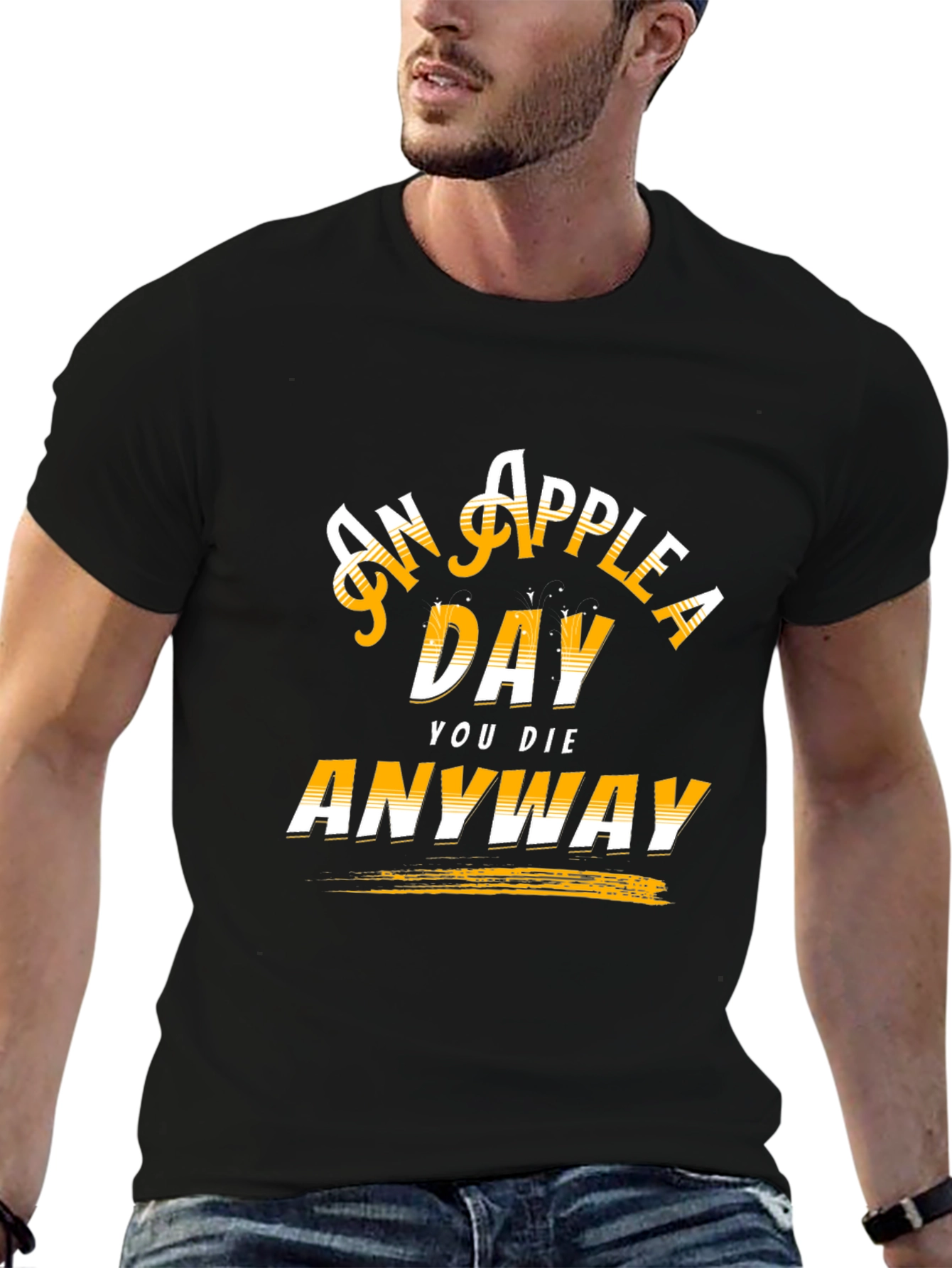 An Apple A Day Funny T-Shirt - Unisex
