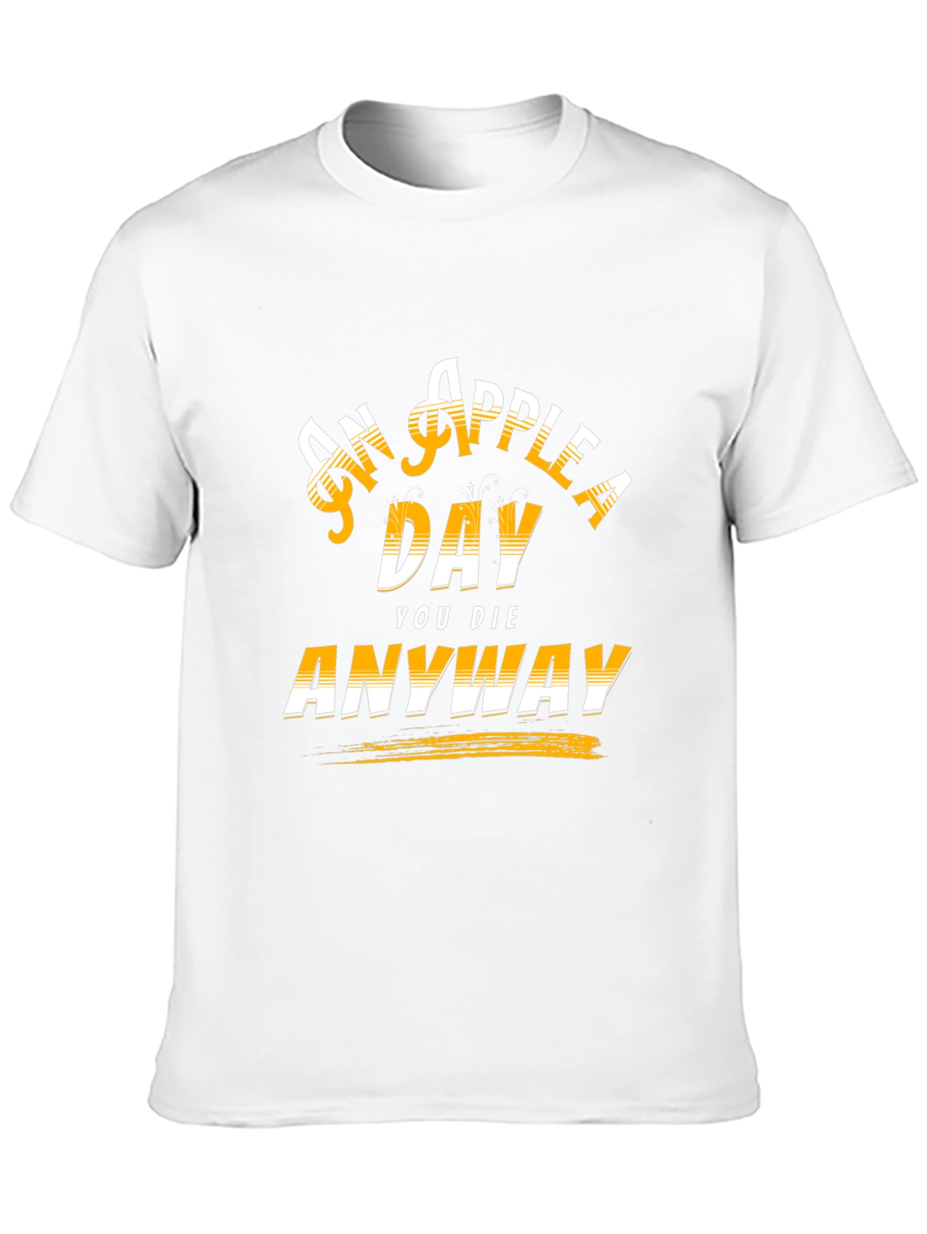An Apple A Day Funny T-Shirt - Unisex